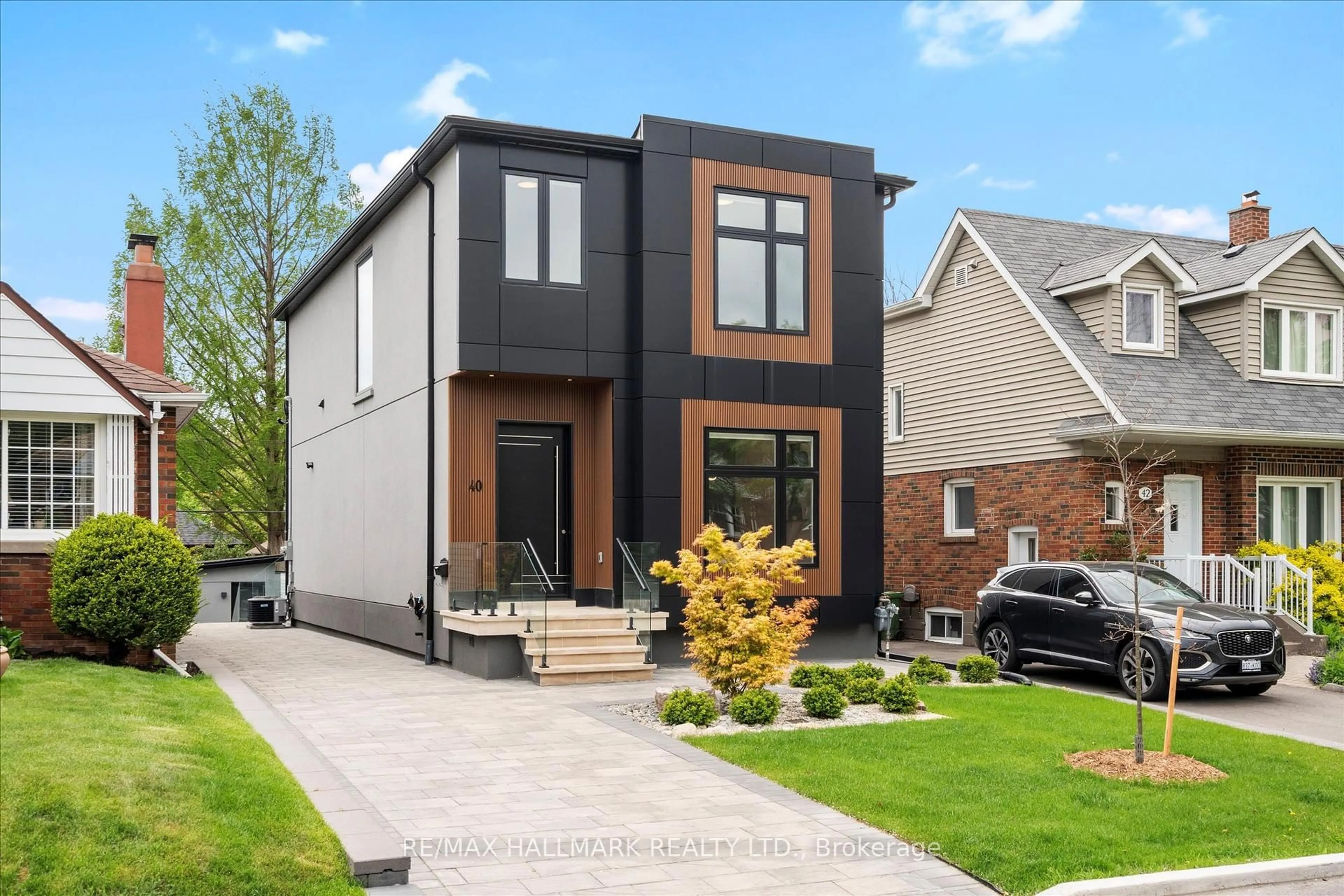 Home with brick exterior material, street for 40 Manderley Dr, Toronto Ontario M1N 3E7