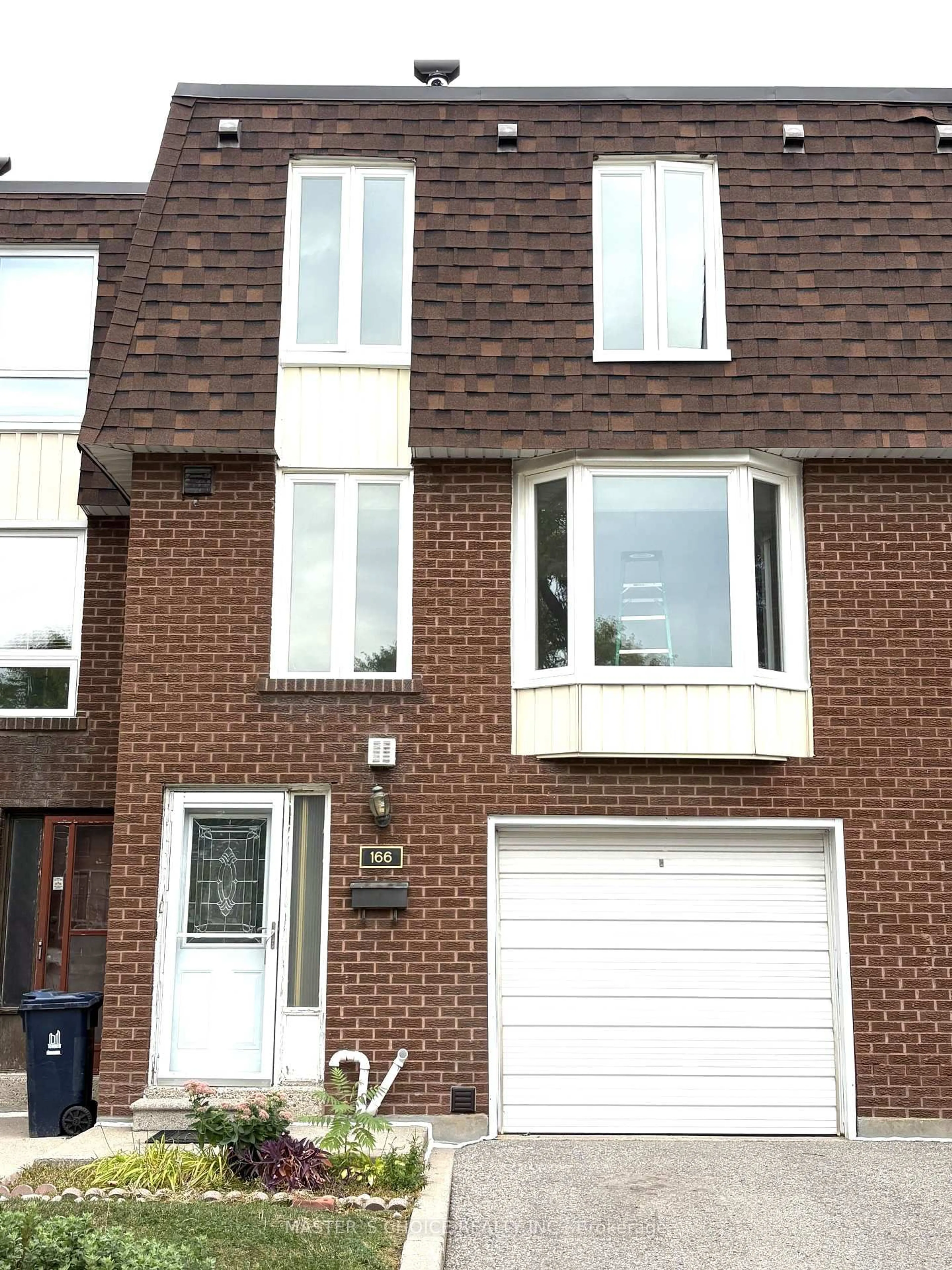 Home with brick exterior material, street for 166 Collingsbrook Blvd, Toronto Ontario M1W 1M7