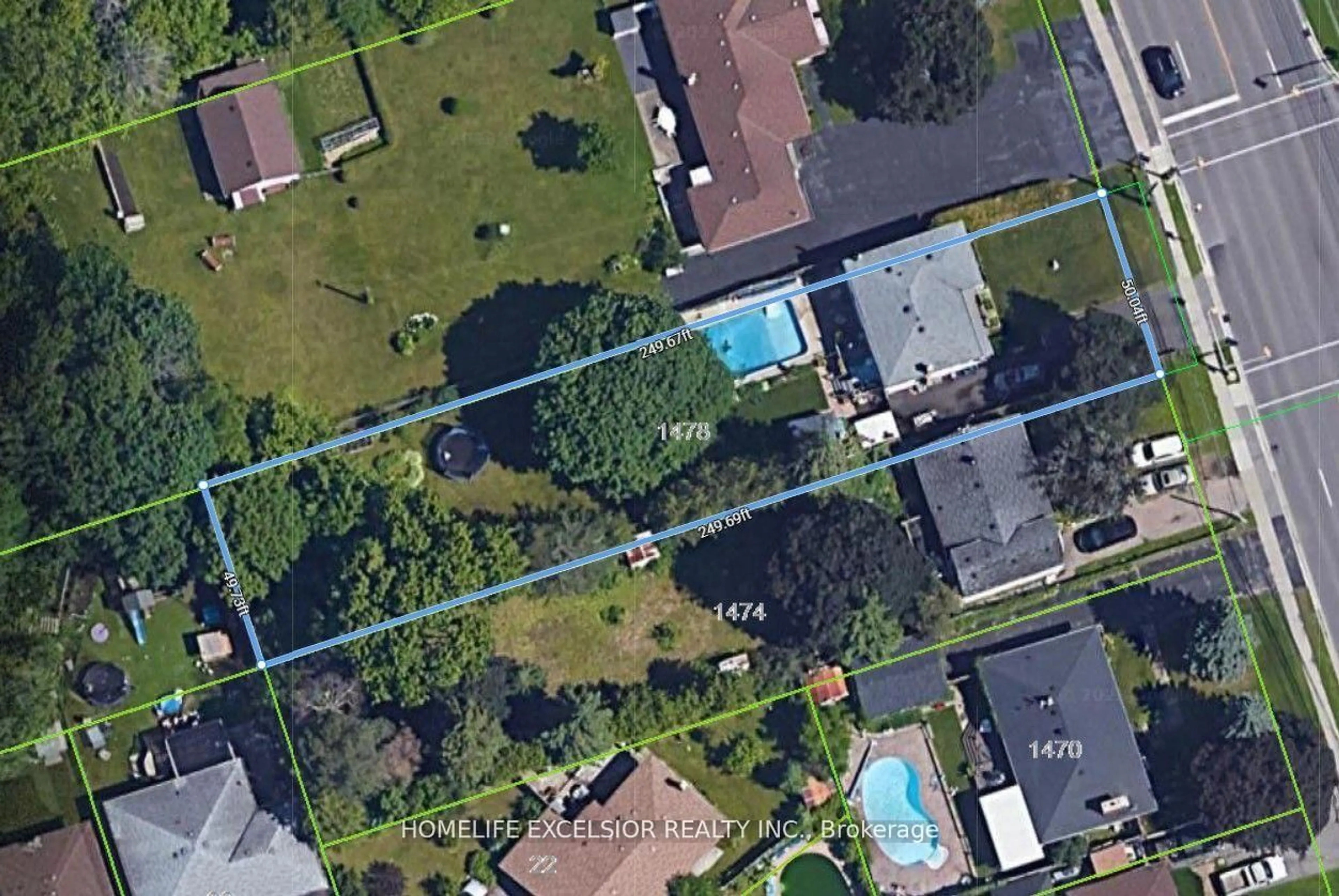 A pic from outside/outdoor area/front of a property/back of a property/a pic from drone, street for 1478 Simcoe St, Oshawa Ontario L1G 4X7