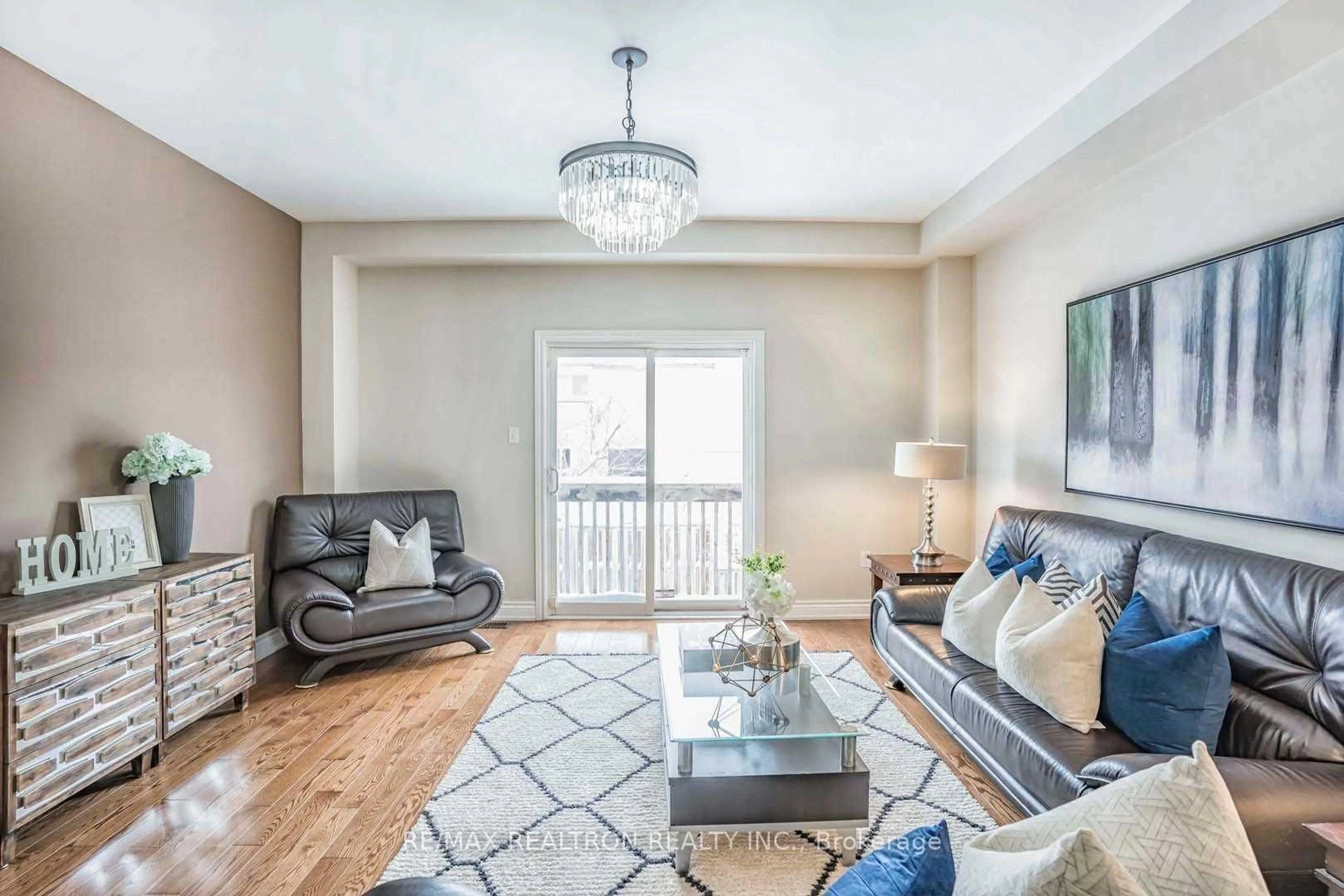 Living room with furniture, unknown for 32 Tom Wells Cres, Toronto Ontario M1V 0A4