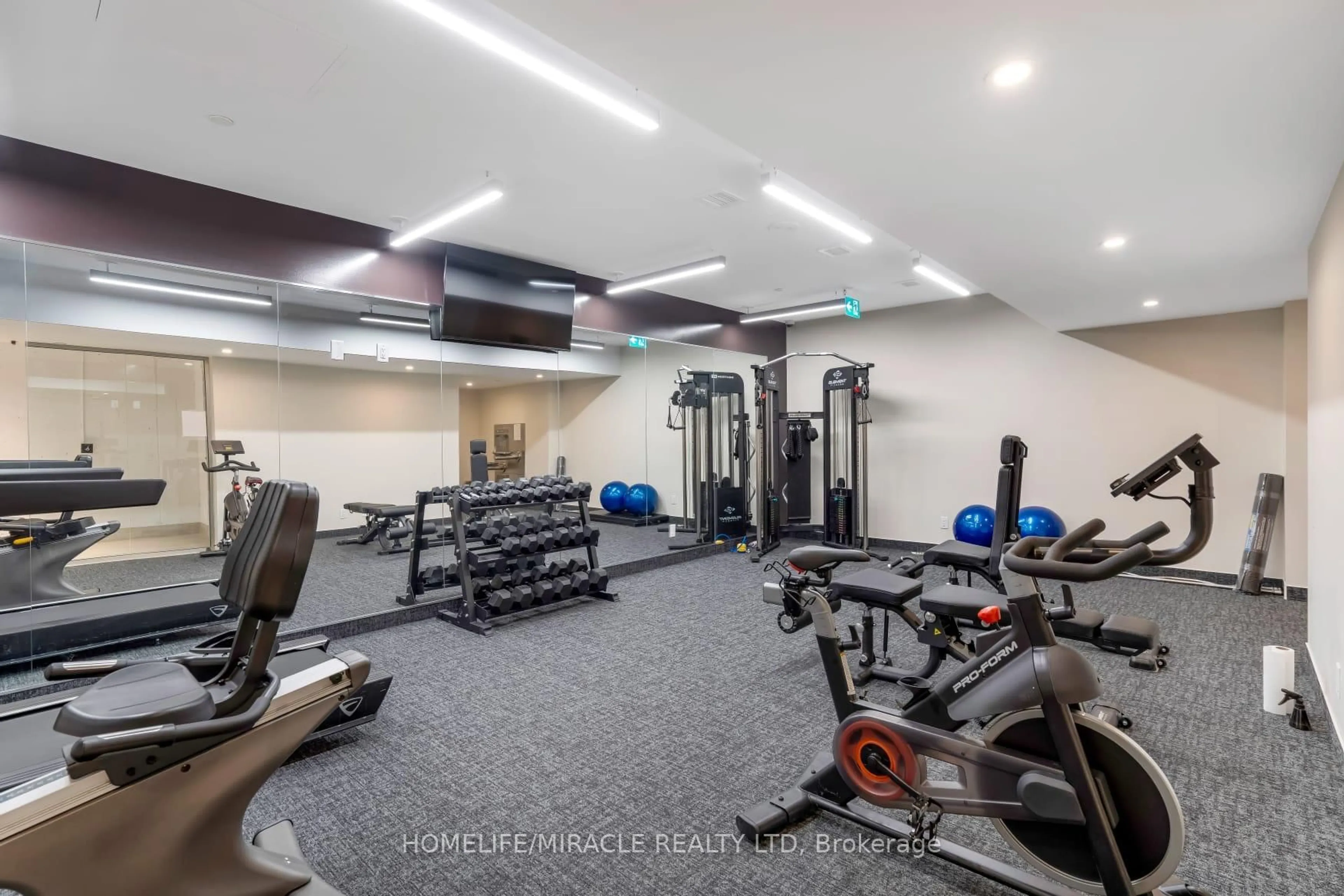 Gym or fitness room for 1316 Kingston Rd #201, Toronto Ontario M1N 1P6