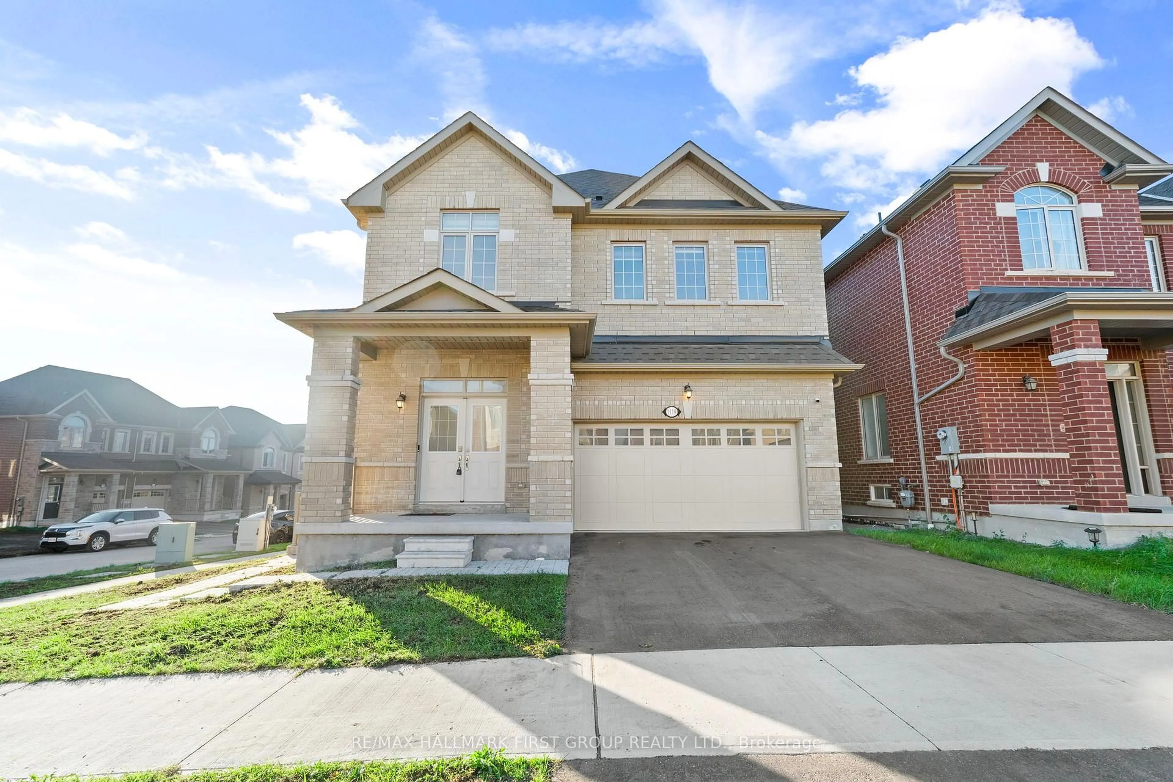 Home with brick exterior material, street for 1119 Skyridge Blvd, Pickering Ontario L1X 0M8