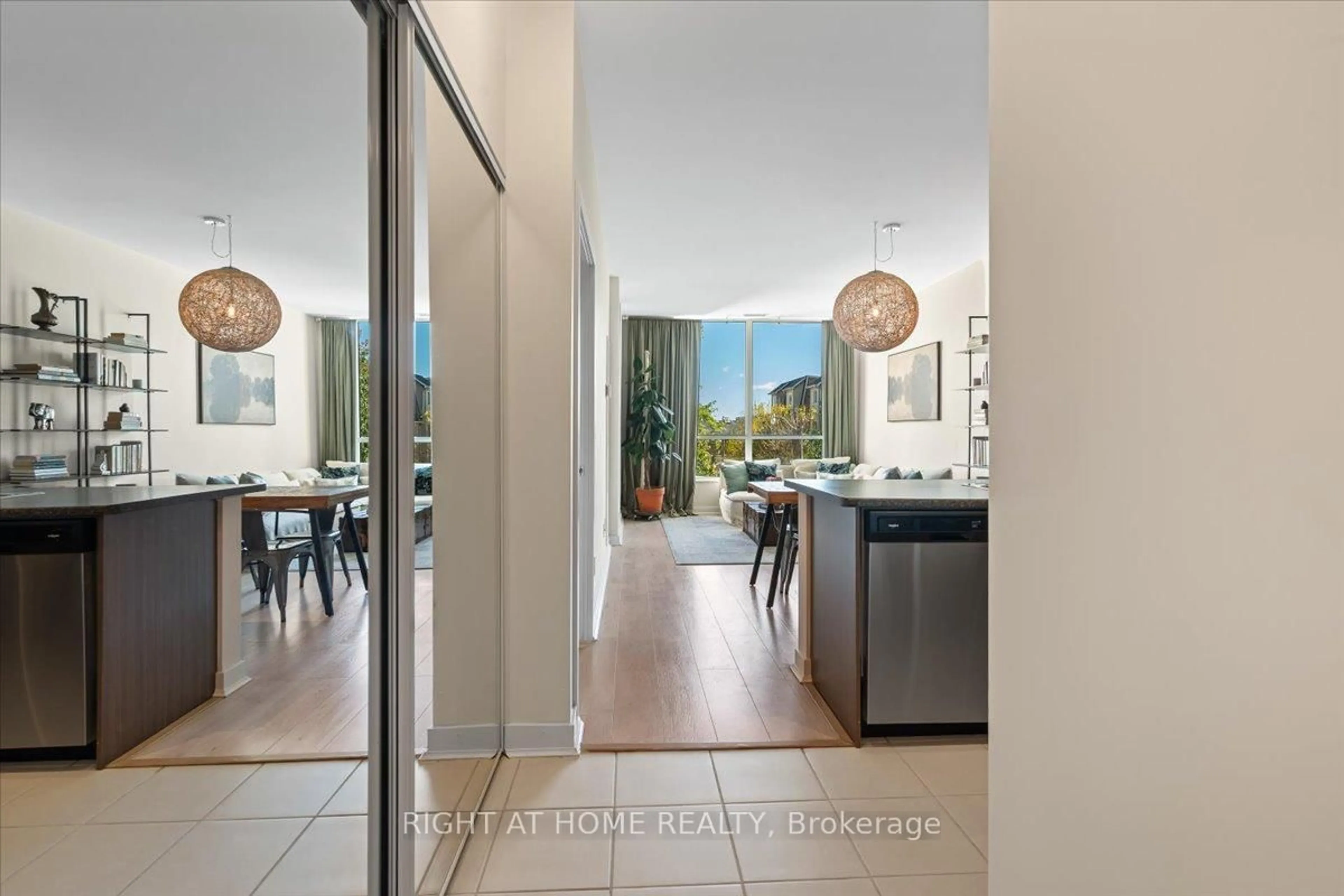 Indoor entryway for 8 Trent Ave #210, Toronto Ontario M4C 0A6