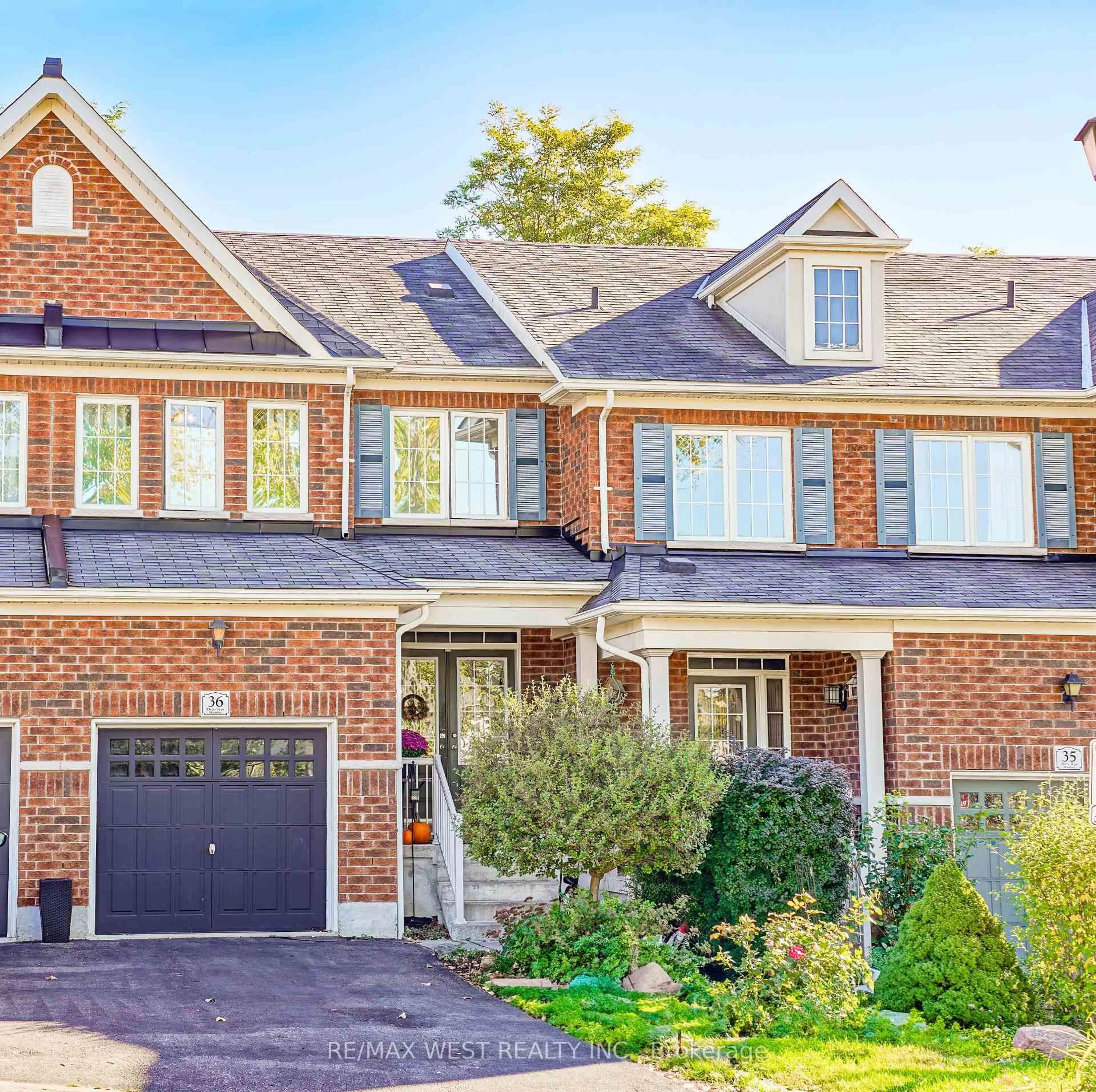 Home with brick exterior material, street for 715 Grandview St #36, Oshawa Ontario L1K 0N2
