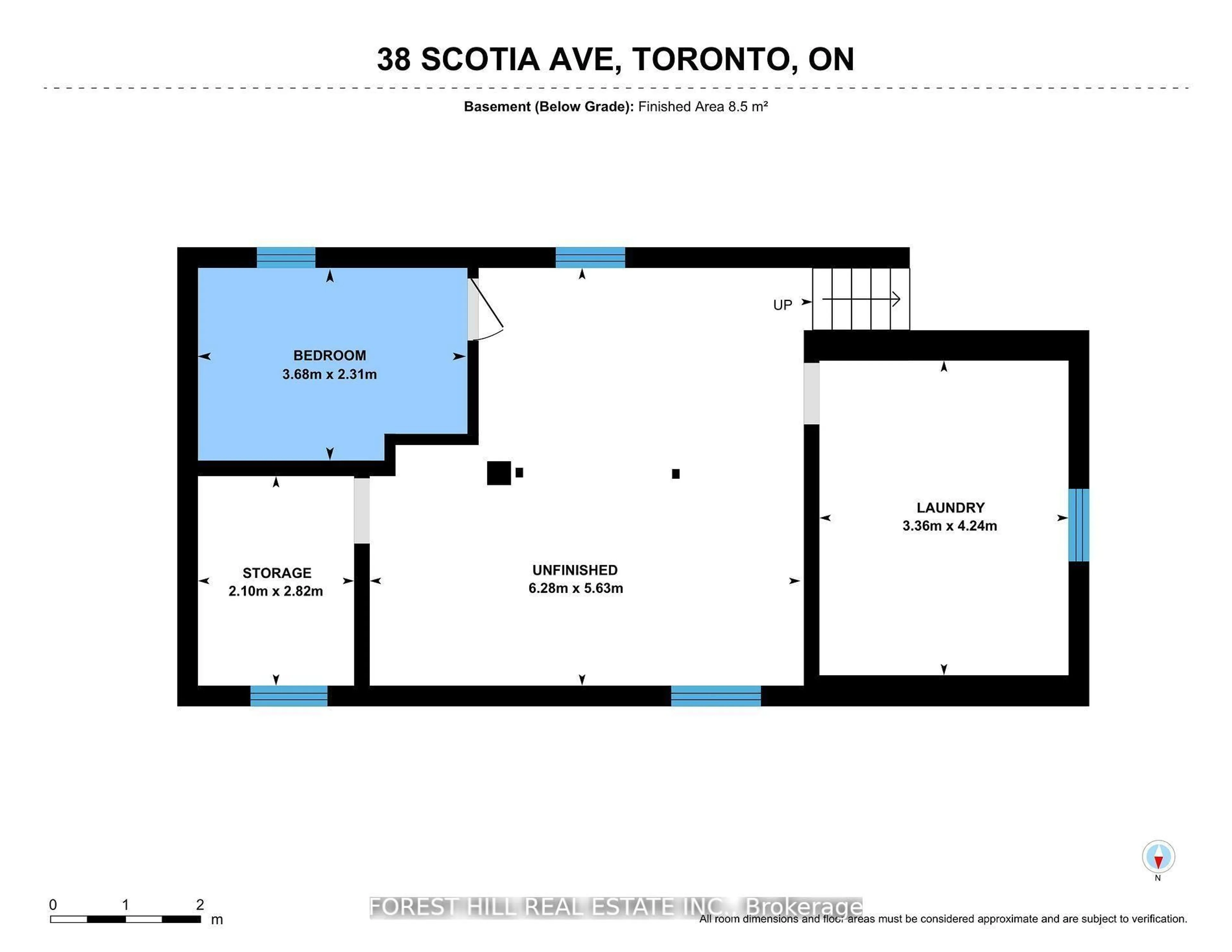 Floor plan for 38 Scotia Ave, Toronto Ontario M1L 4E6