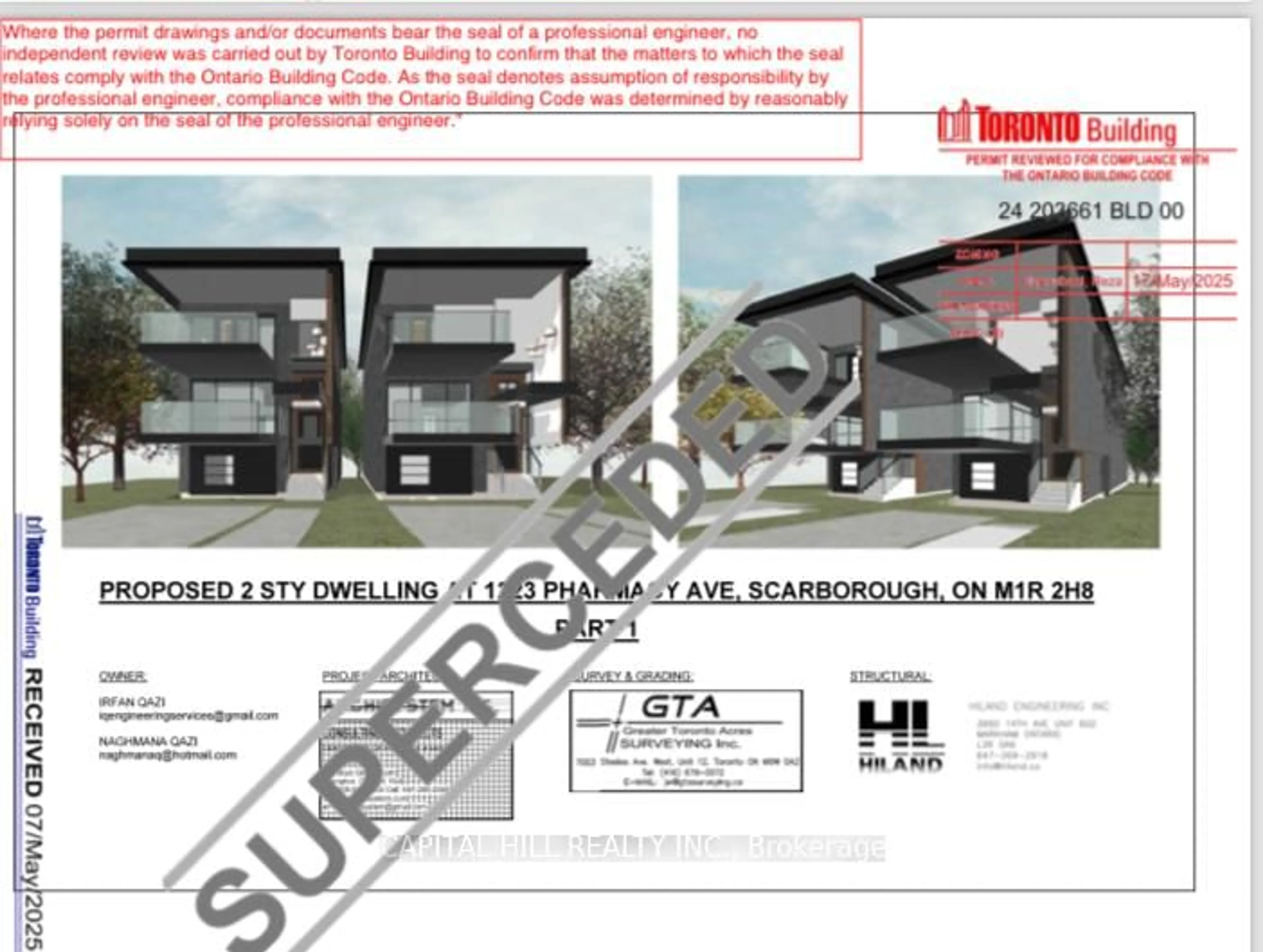 Floor plan for 1223A Pharmacy Ave, Toronto Ontario M1R 2H8