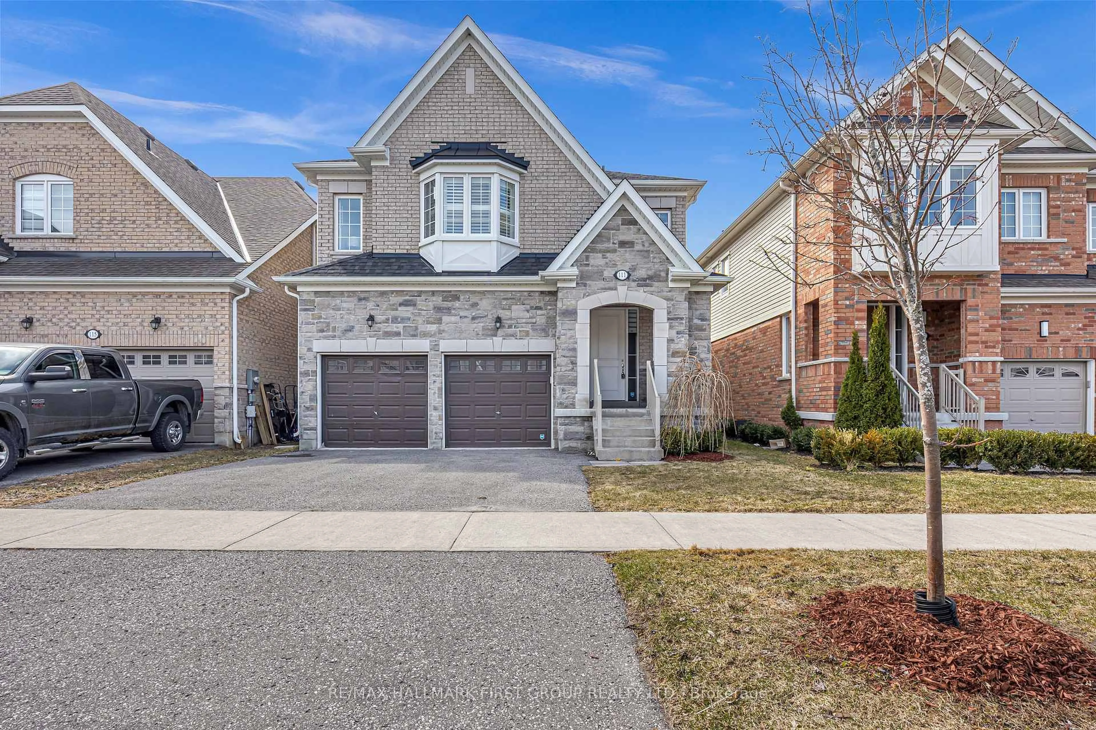 Home with brick exterior material, street for 111 Fred Jackman Ave, Clarington Ontario L1C 0T4
