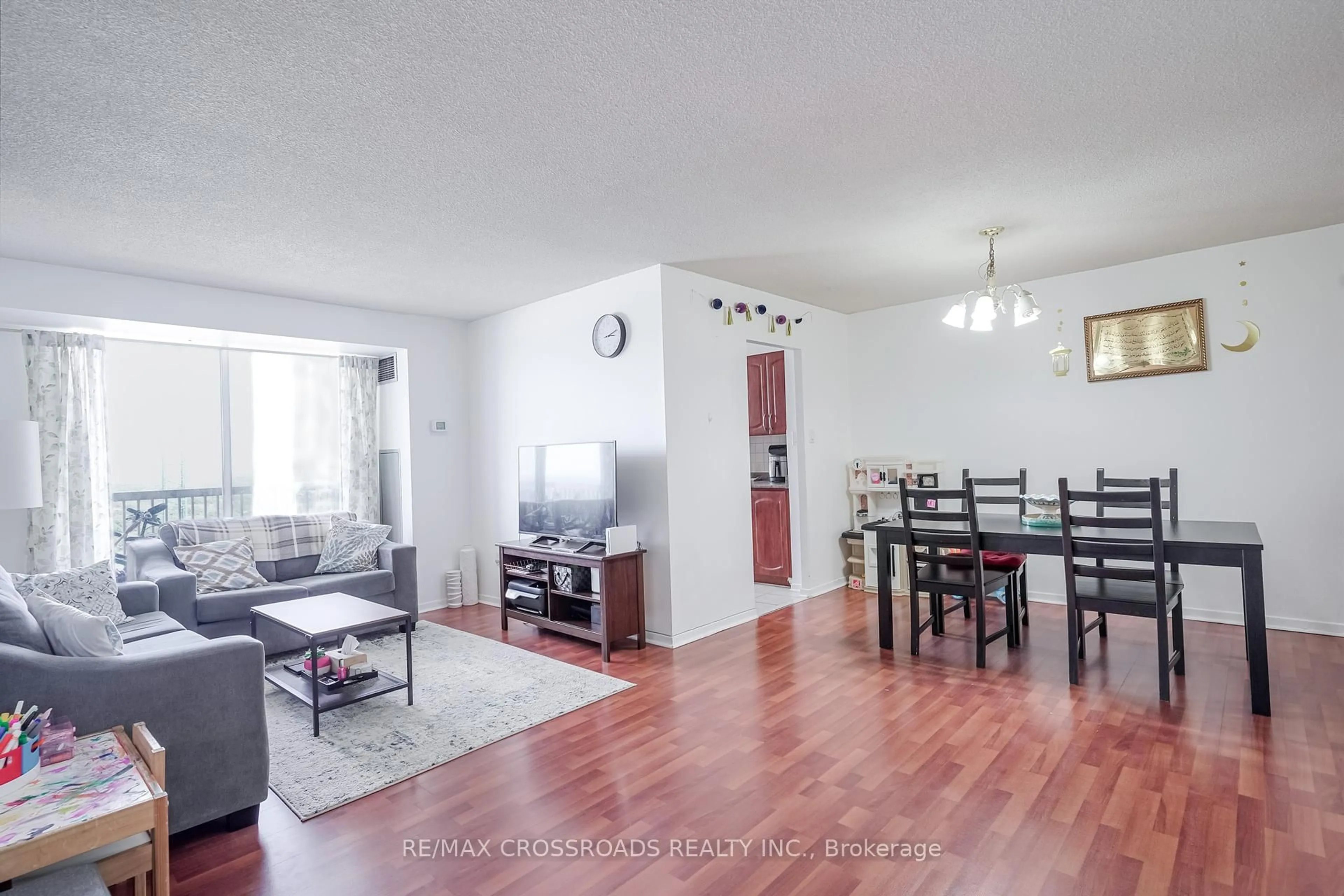 Living room with furniture, unknown for 15 Sewells Rd #1204, Toronto Ontario M1B 3V7