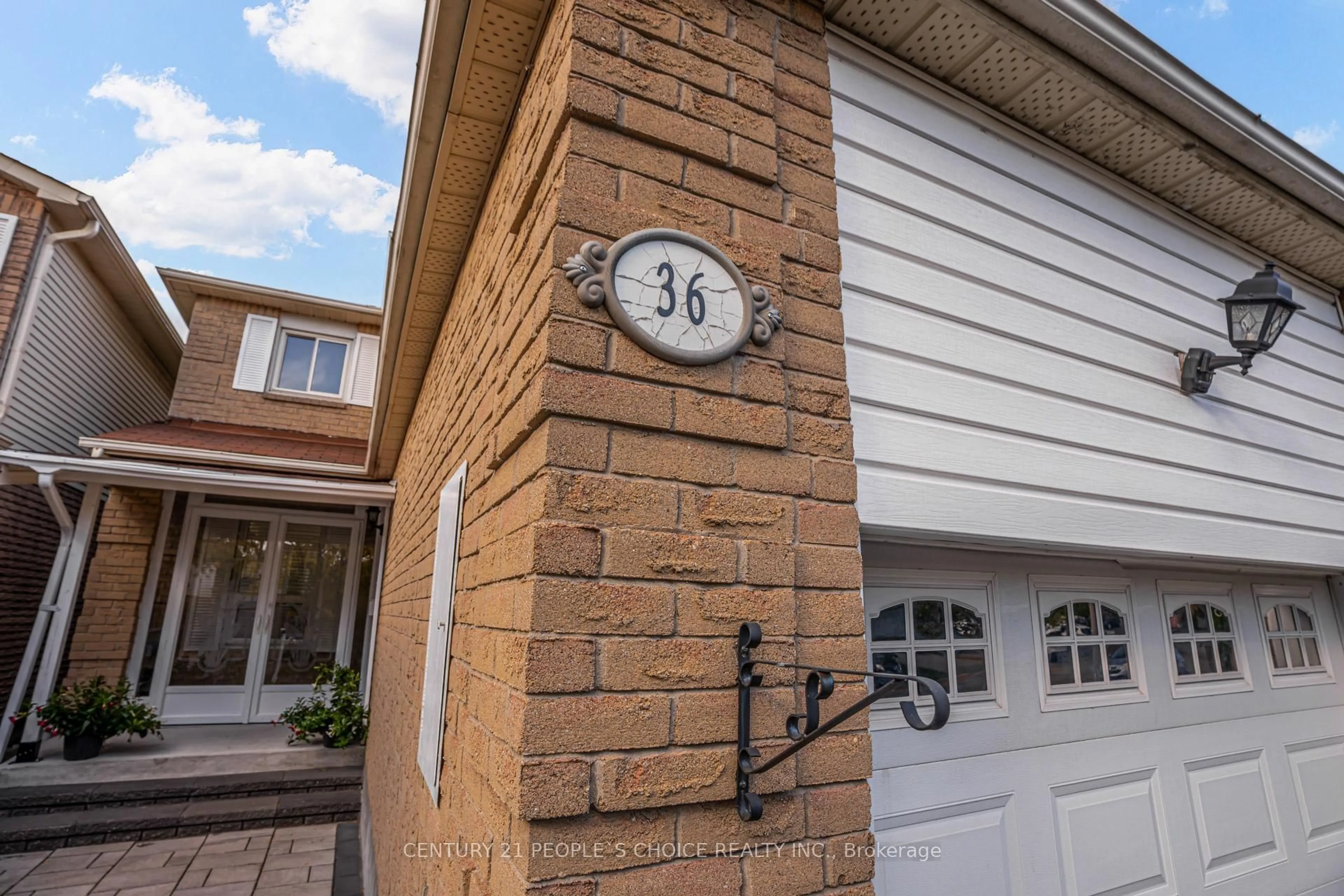 Home with brick exterior material, street for 36 Ponymill Dr, Toronto Ontario M1V 2Y1