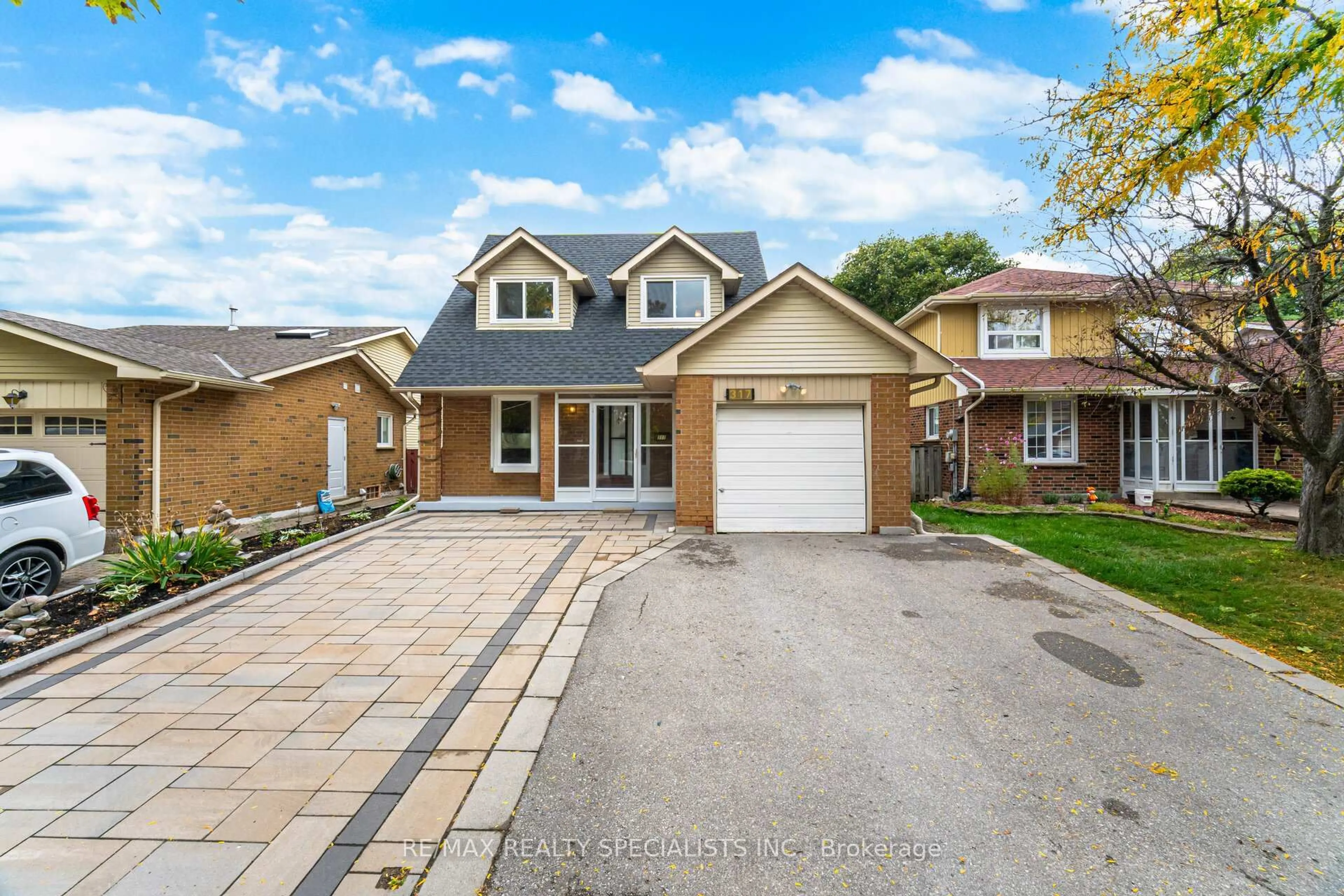 Home with brick exterior material, street for 317 Port Royal Tr, Toronto Ontario M1V 2L1