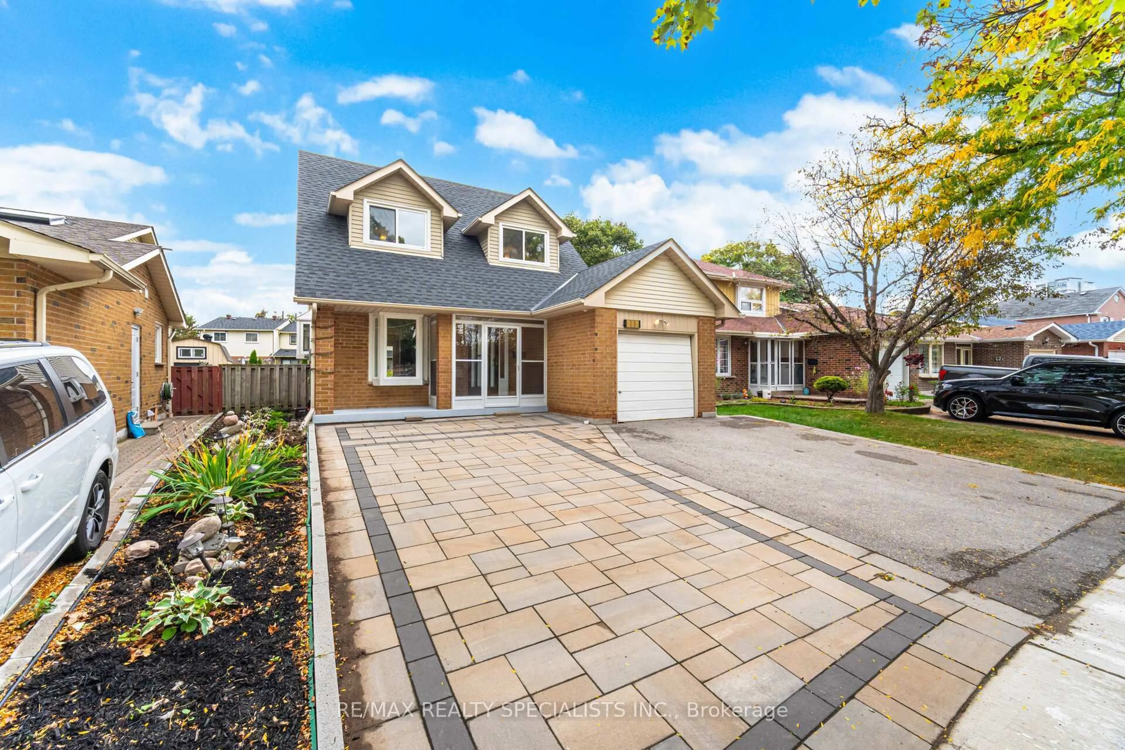 Home with brick exterior material, street for 317 Port Royal Tr, Toronto Ontario M1V 2L1