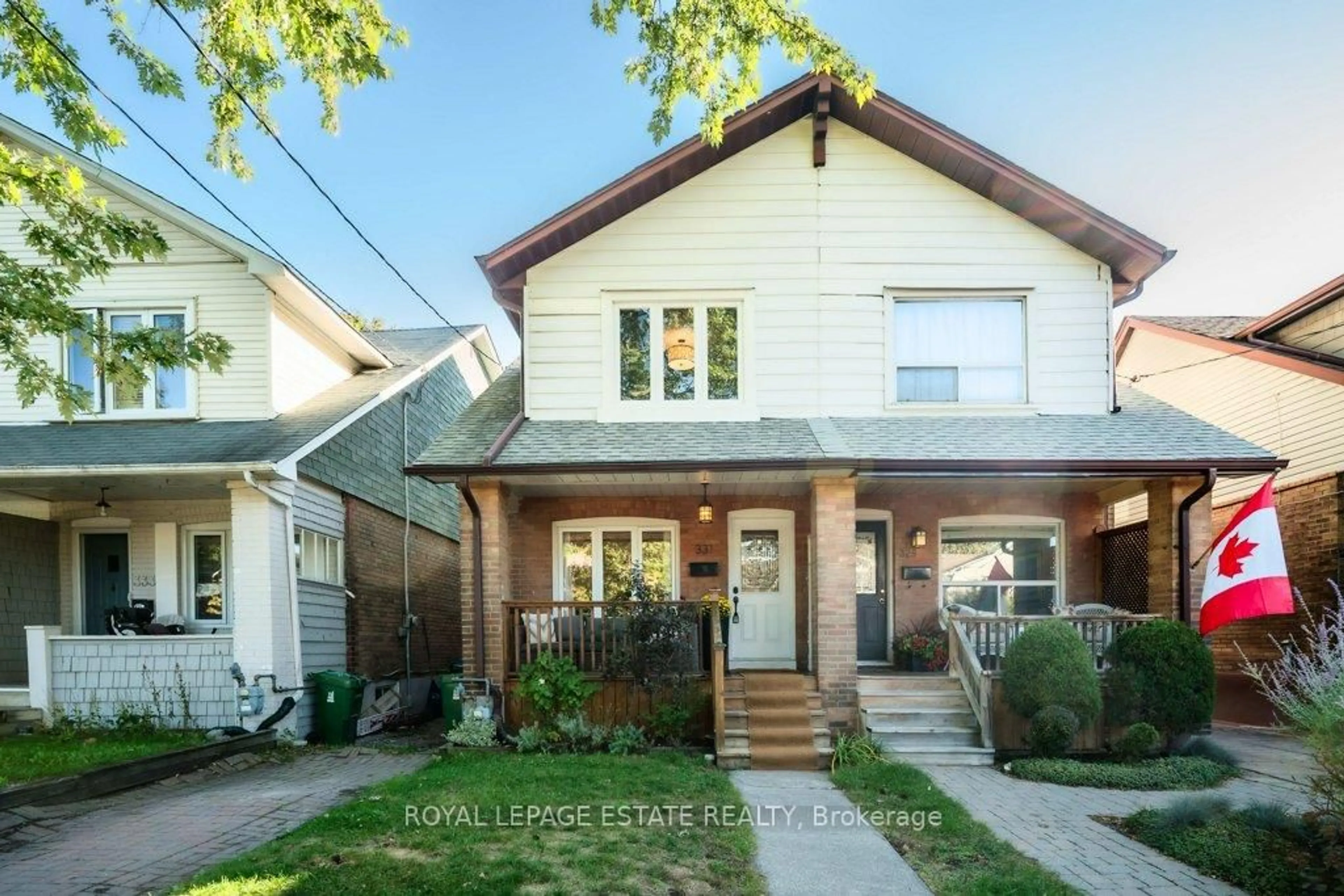 Home with brick exterior material, street for 331 Scarborough Rd, Toronto Ontario M4E 3M9