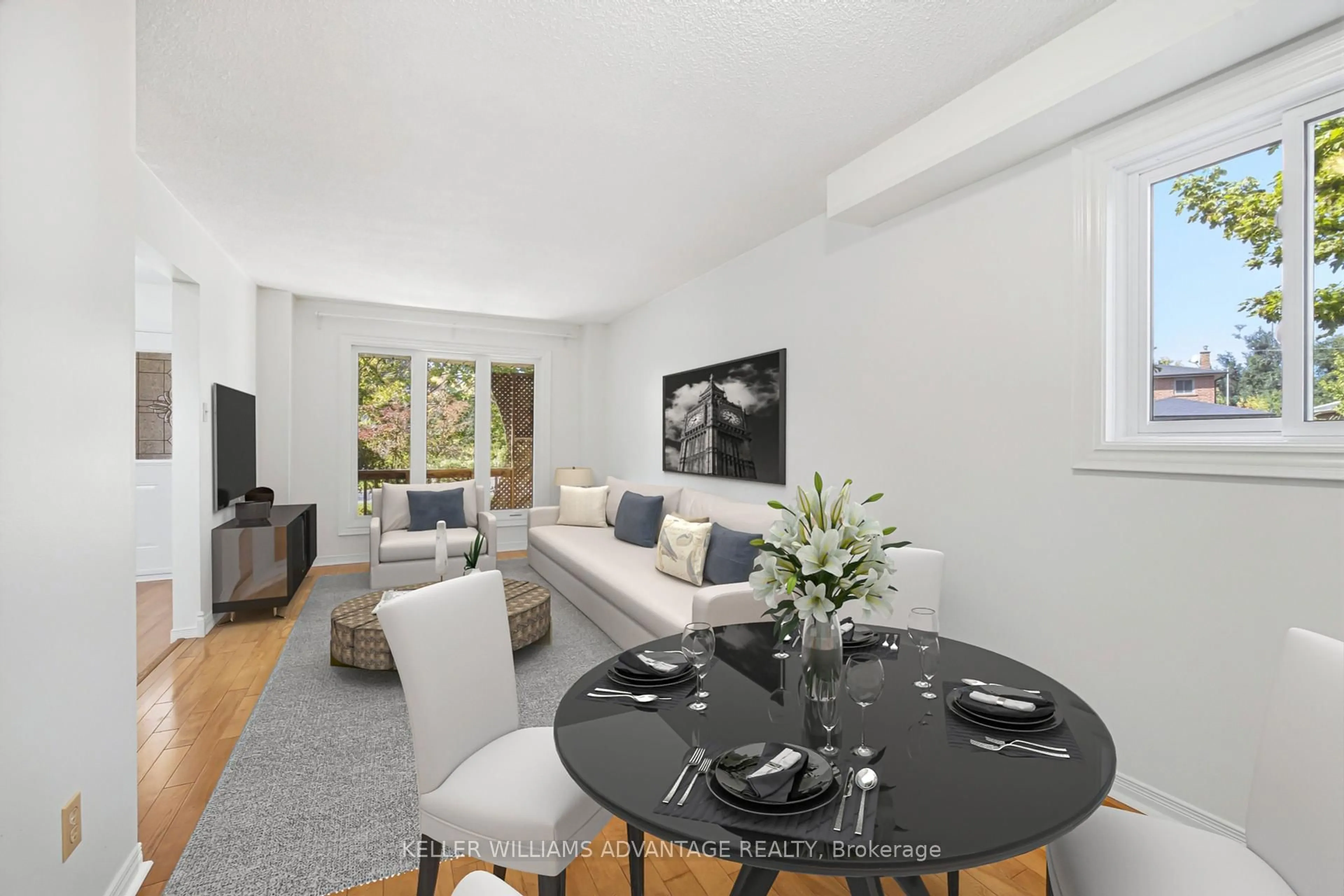 Living room with furniture, unknown for 9 Blue Anchor Tr, Toronto Ontario M1C 3N9