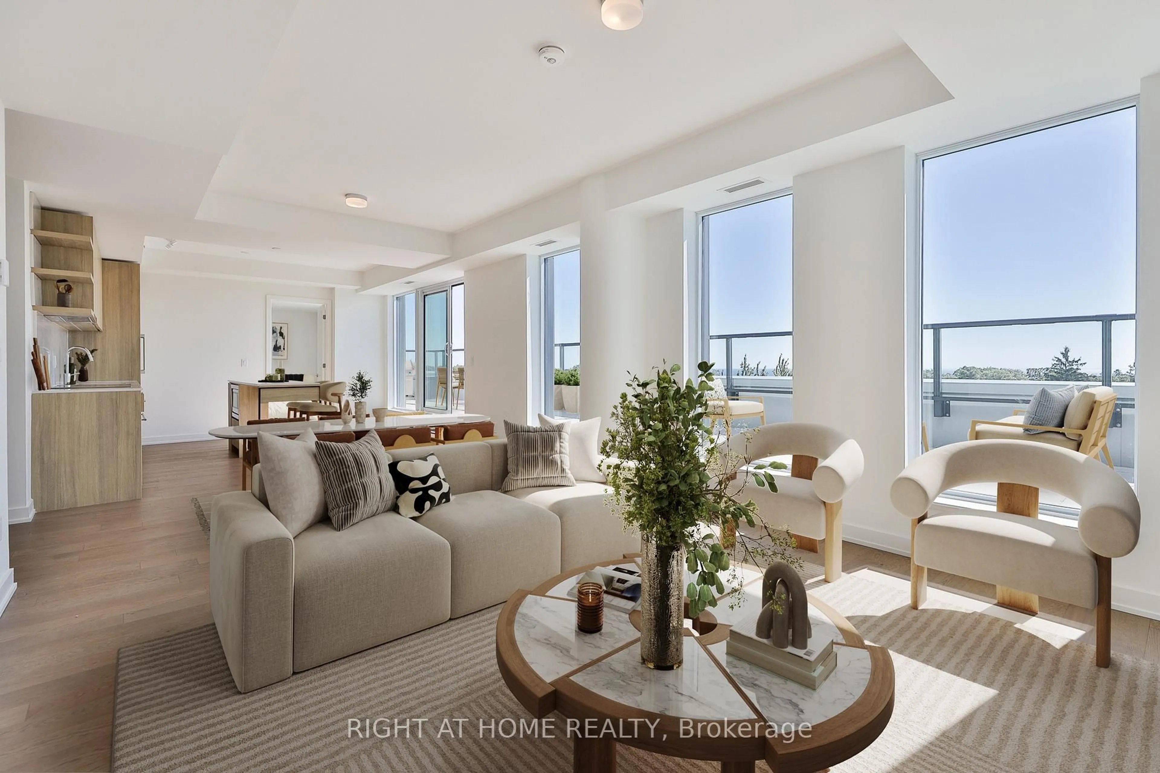 Living room with furniture, unknown for 1161 Kingston Rd #601, Toronto Ontario M1N 1P2