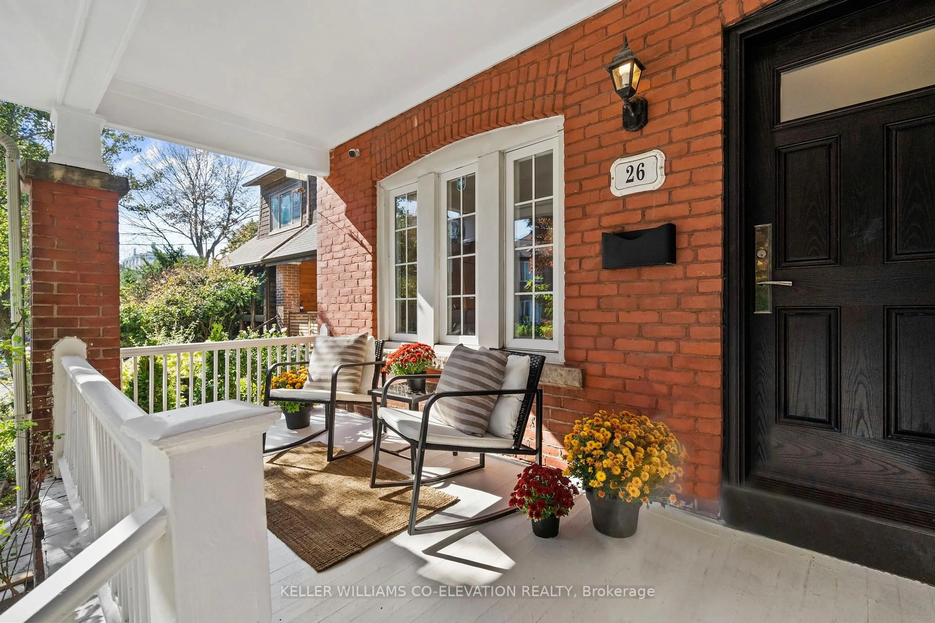Home with brick exterior material, street for 26 Cambridge Ave, Toronto Ontario M4K 2L1