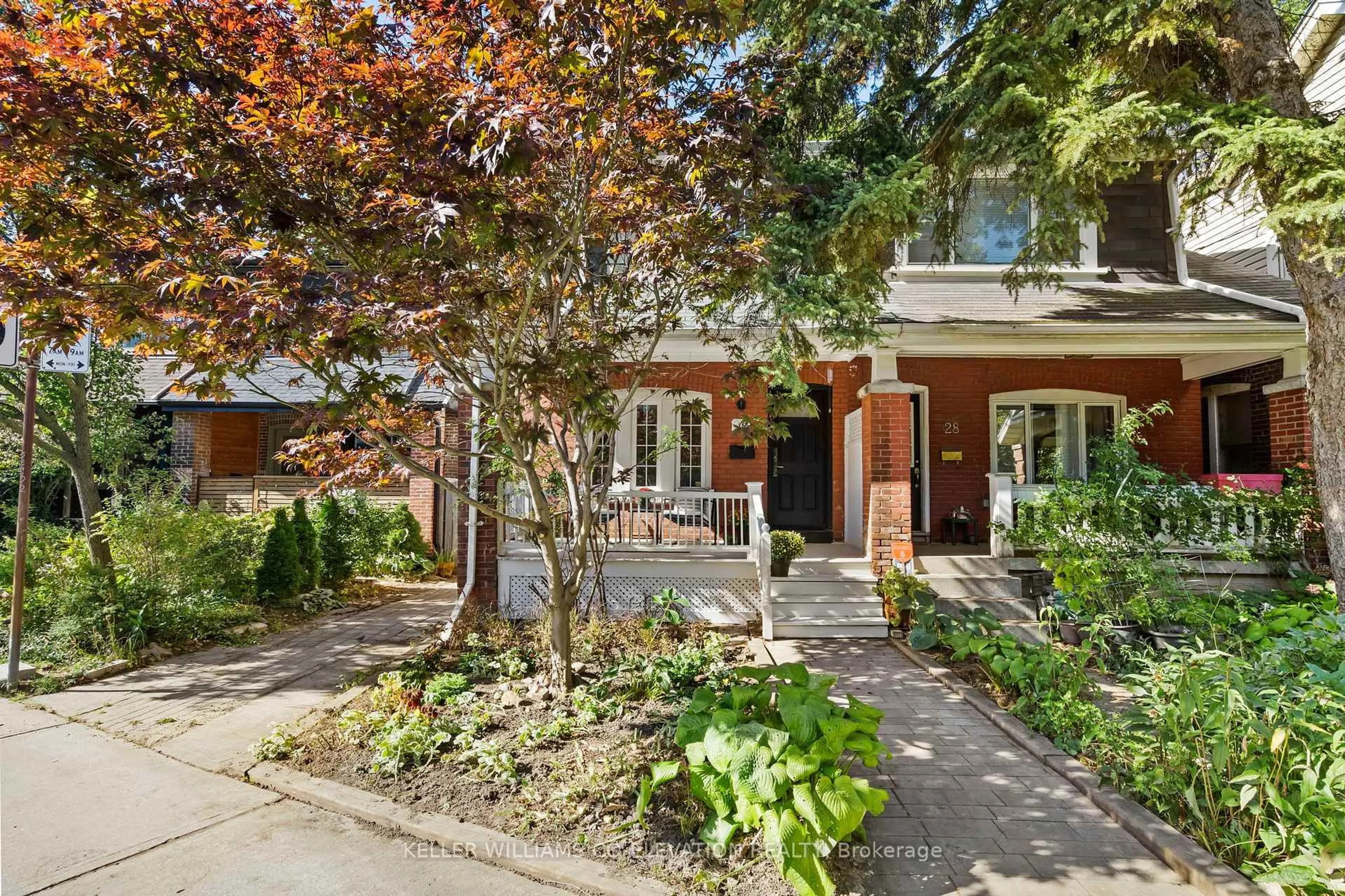 Home with brick exterior material, street for 26 Cambridge Ave, Toronto Ontario M4K 2L1