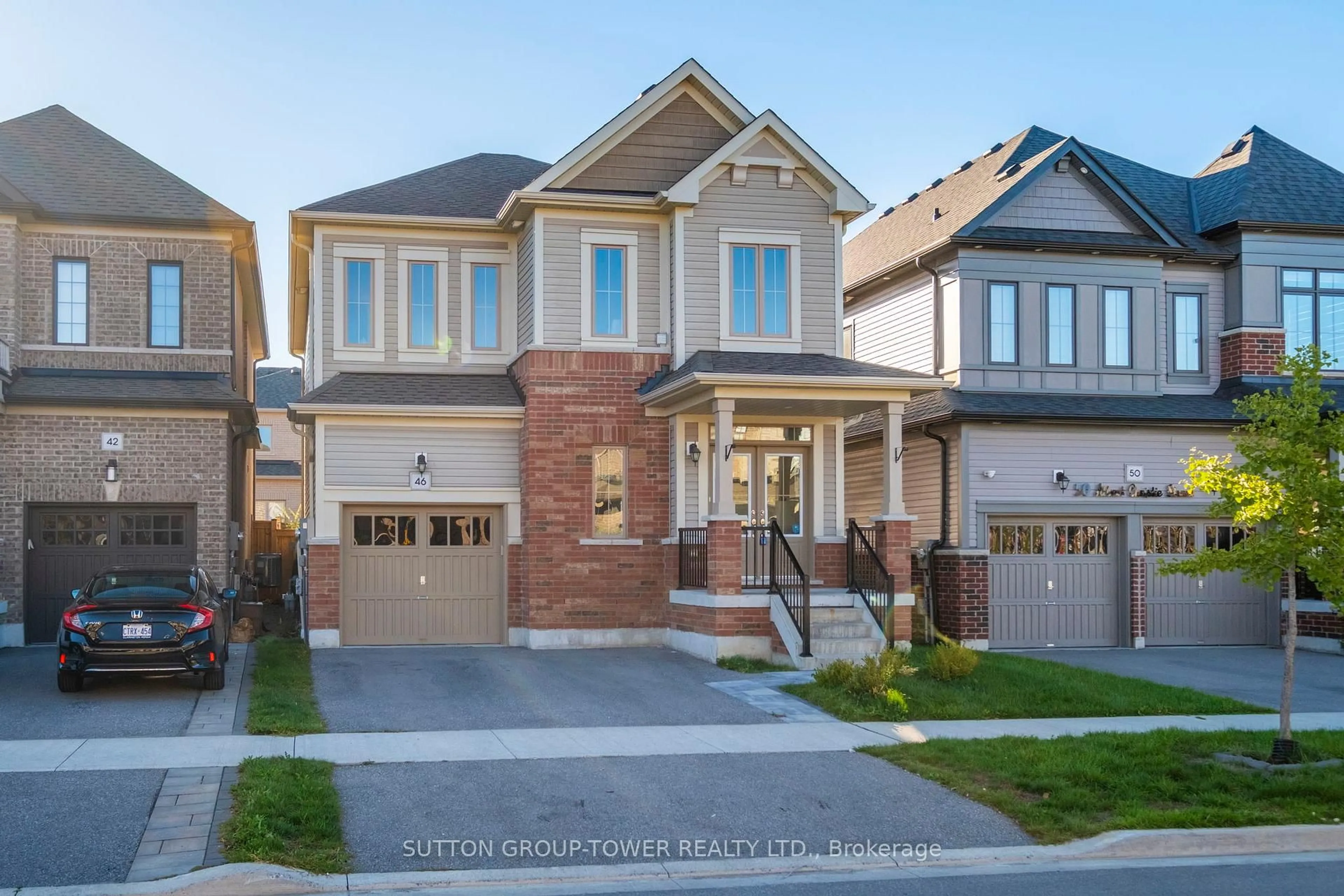 Home with brick exterior material, street for 46 Albert Christie St, Clarington Ontario L1C 0T5
