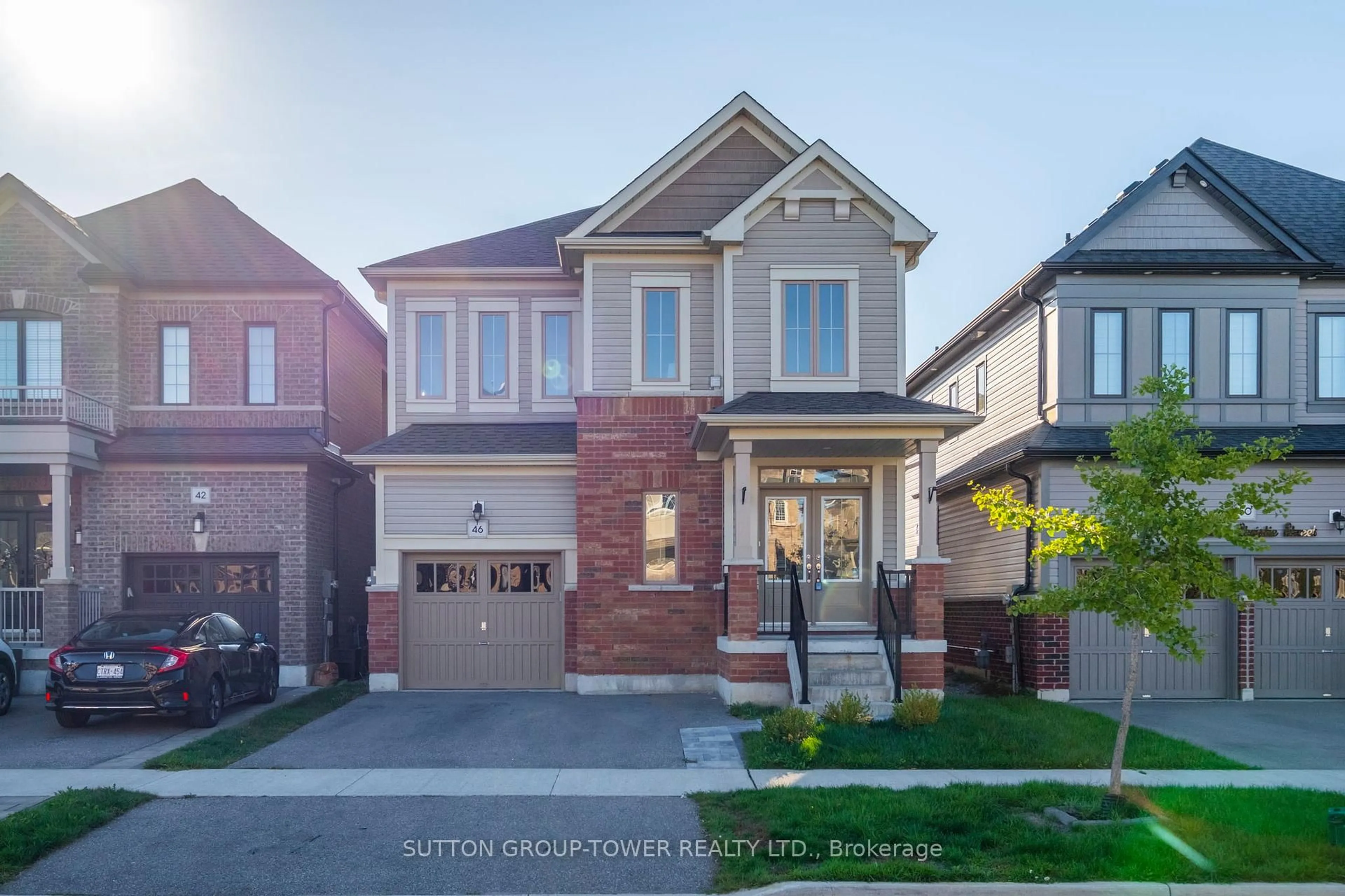 Home with brick exterior material, street for 46 Albert Christie St, Clarington Ontario L1C 0T5