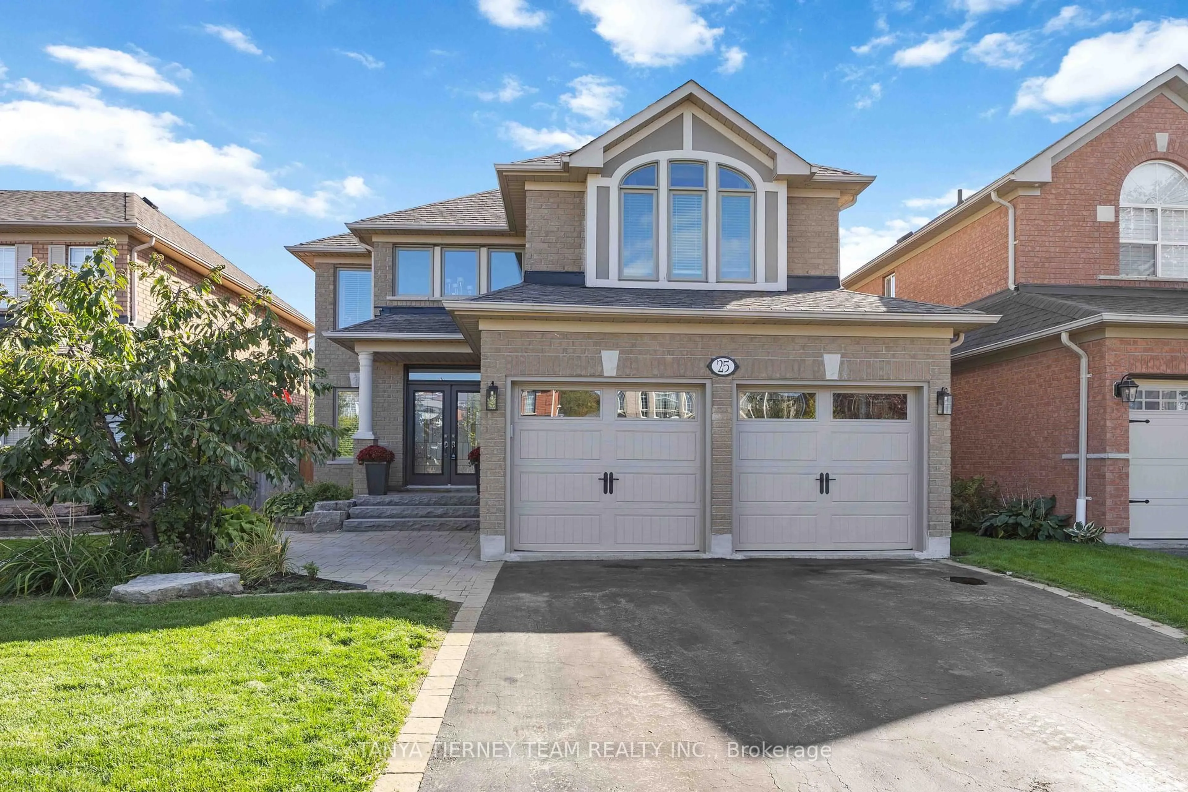 Home with brick exterior material, street for 25 Medland Ave, Whitby Ontario L1P 1S1