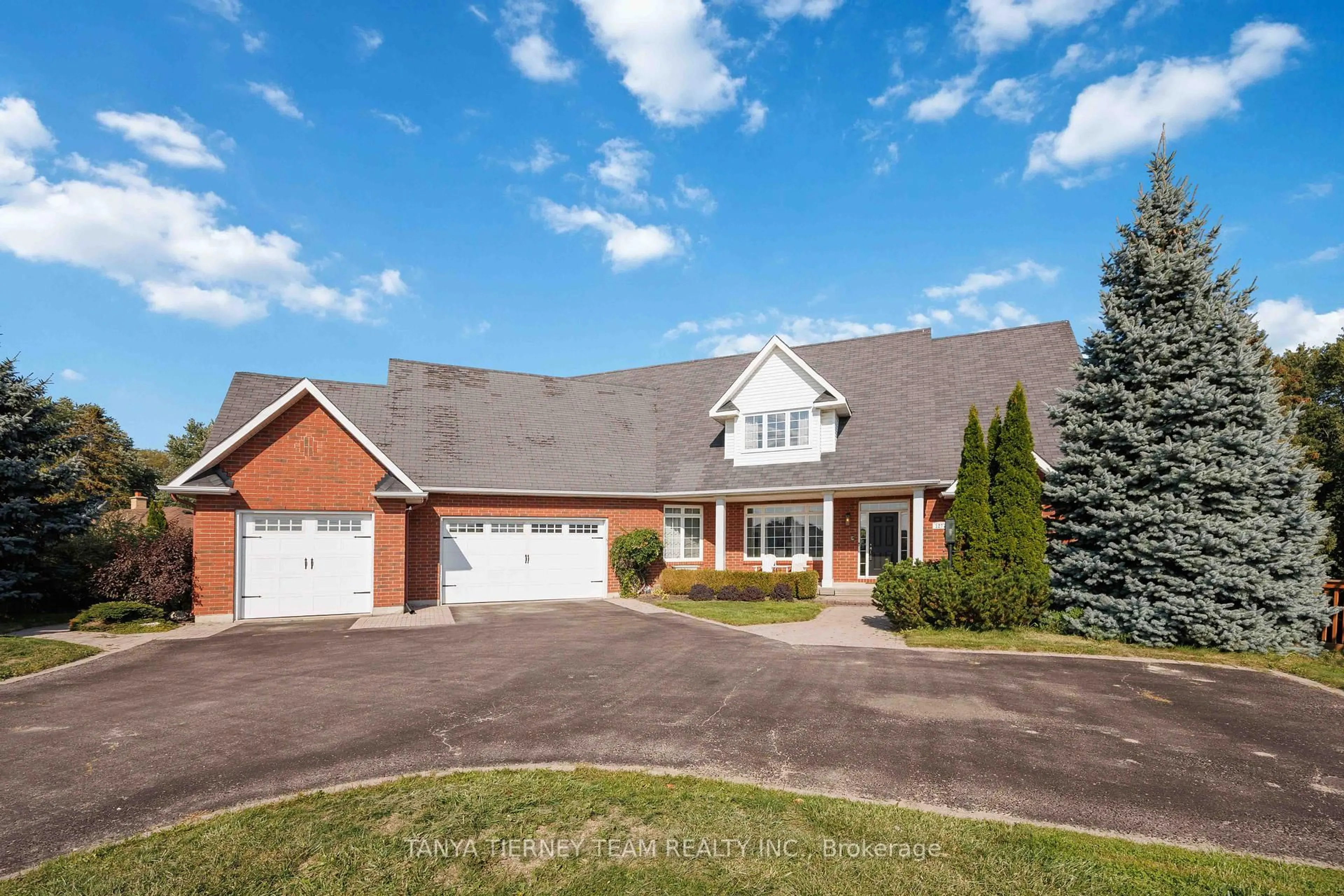 Home with brick exterior material, street for 1277 Townline Rd, Clarington Ontario L1H 8L7