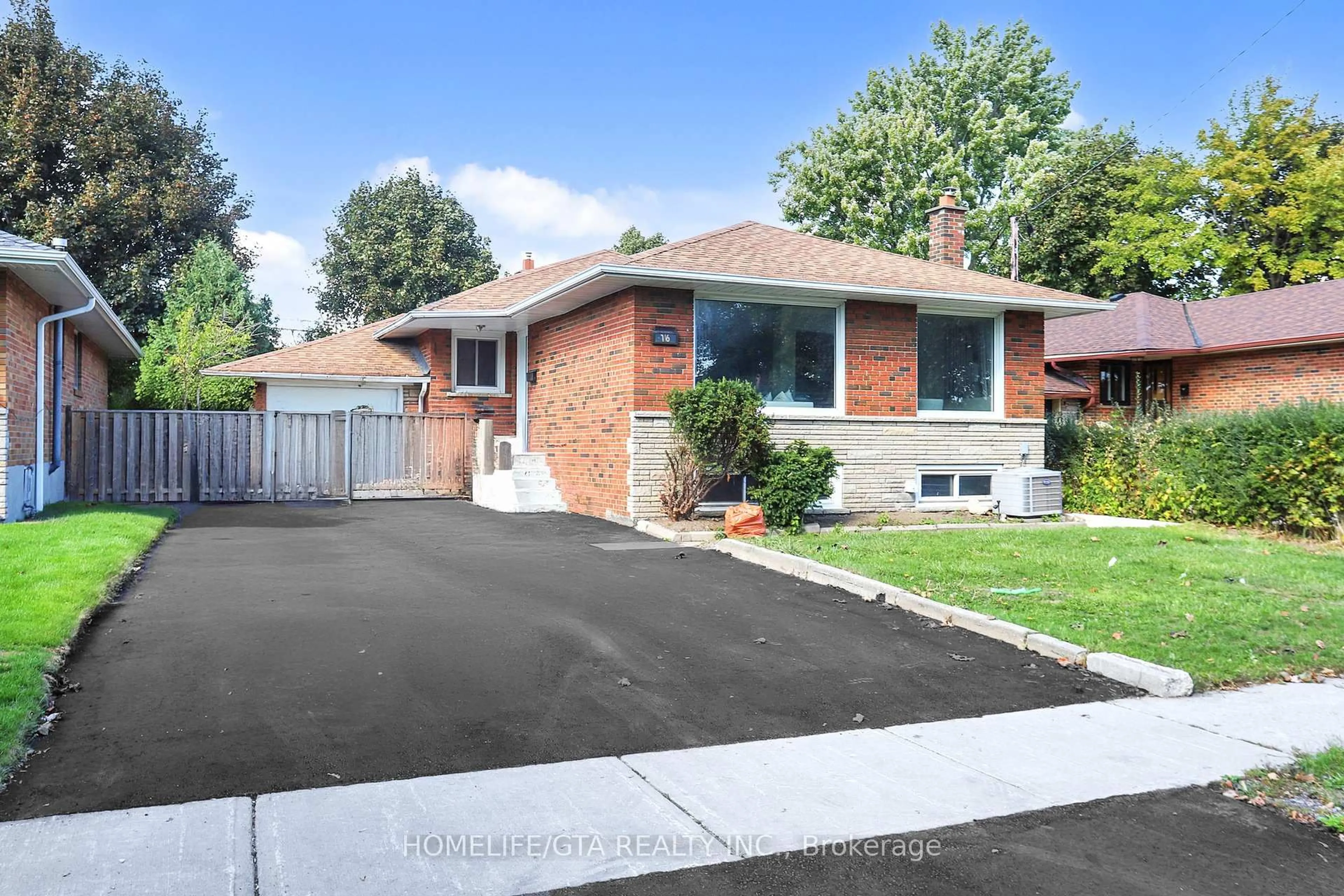 Home with brick exterior material, street for 16 Woolwick Dr, Toronto Ontario M1H 2J1