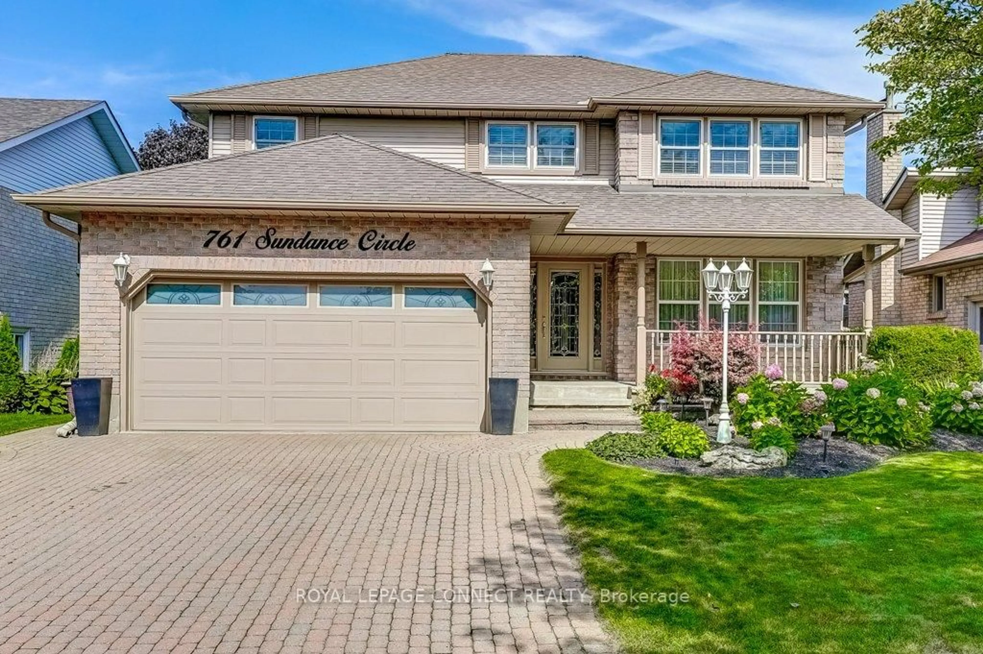 Home with brick exterior material, street for 761 Sundance Circ, Oshawa Ontario L1J 8B8