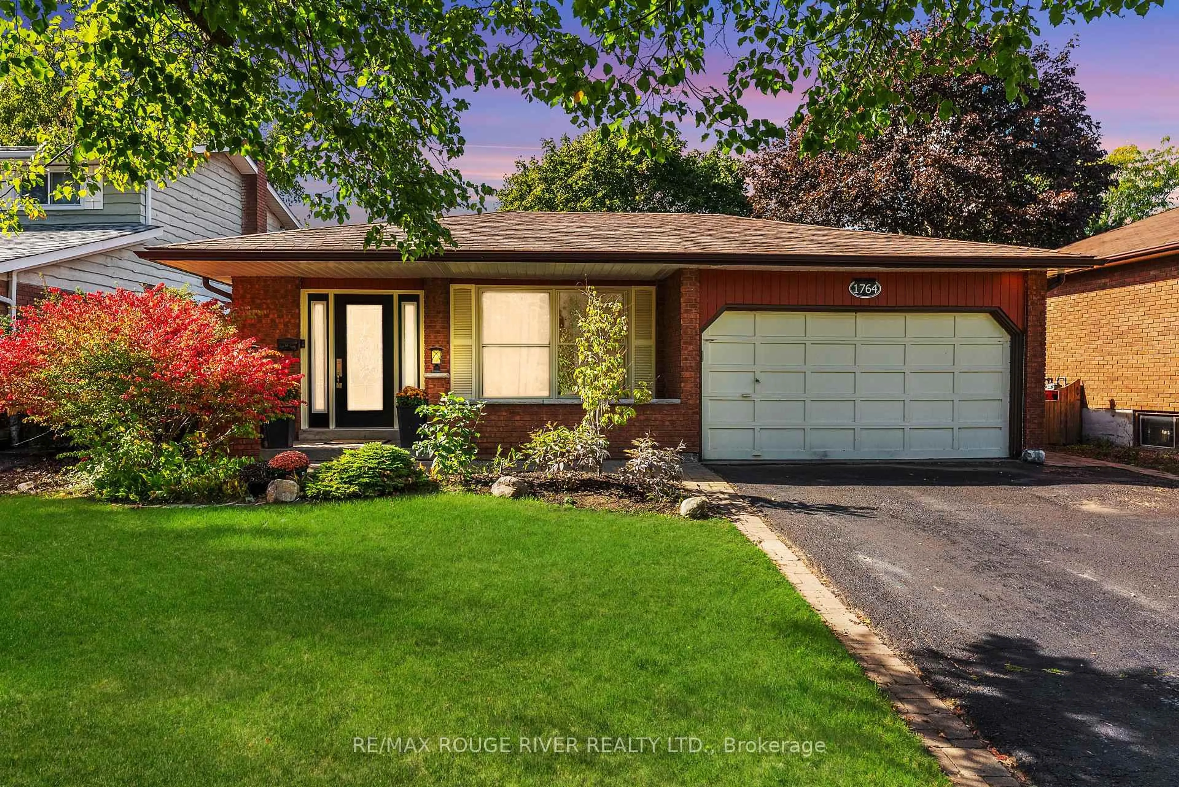 Home with brick exterior material, street for 1764 Spruce Hill Rd, Pickering Ontario L1V 1S4
