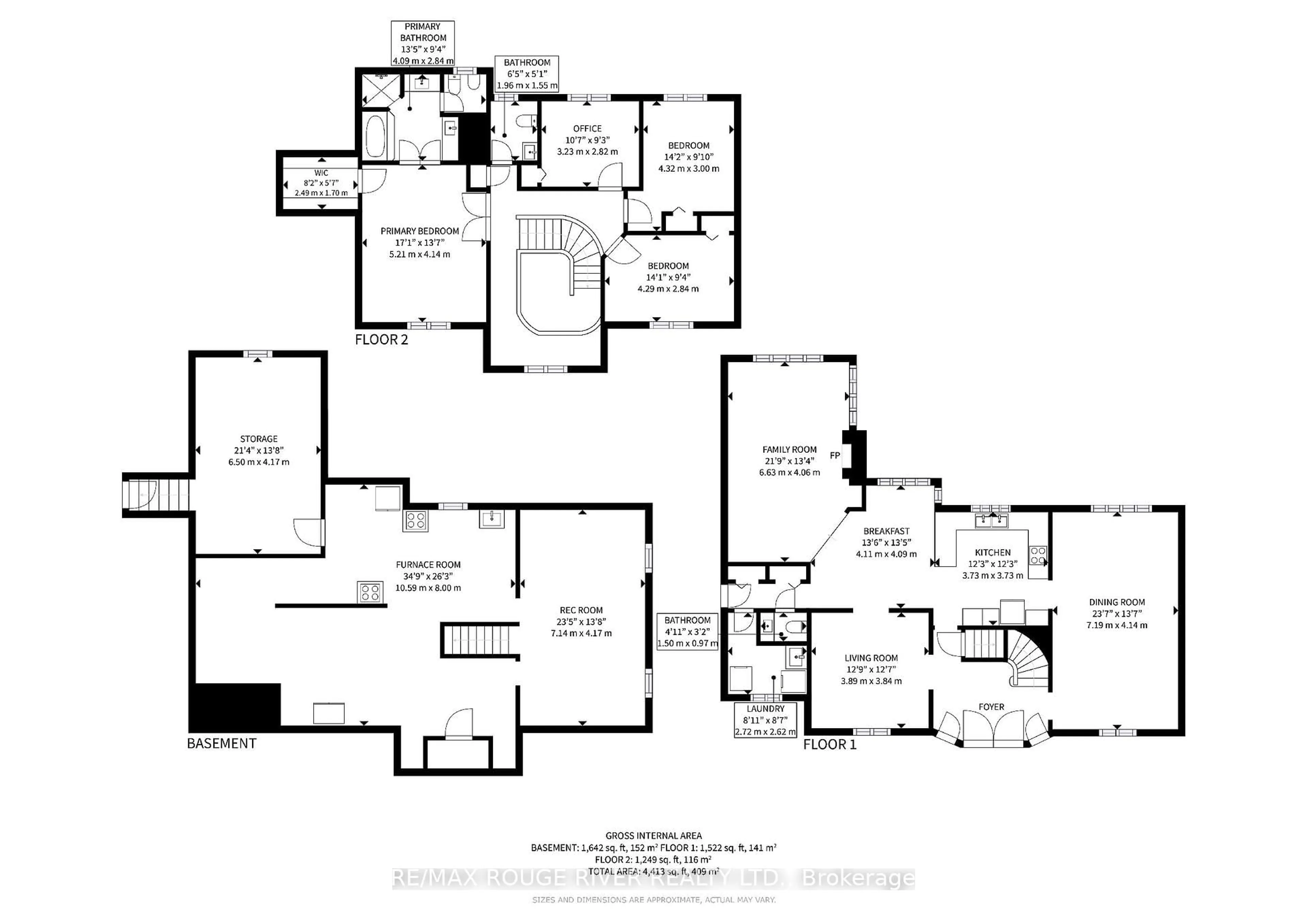 Floor plan for 3555 Westney Rd, Pickering Ontario L0H 1H0