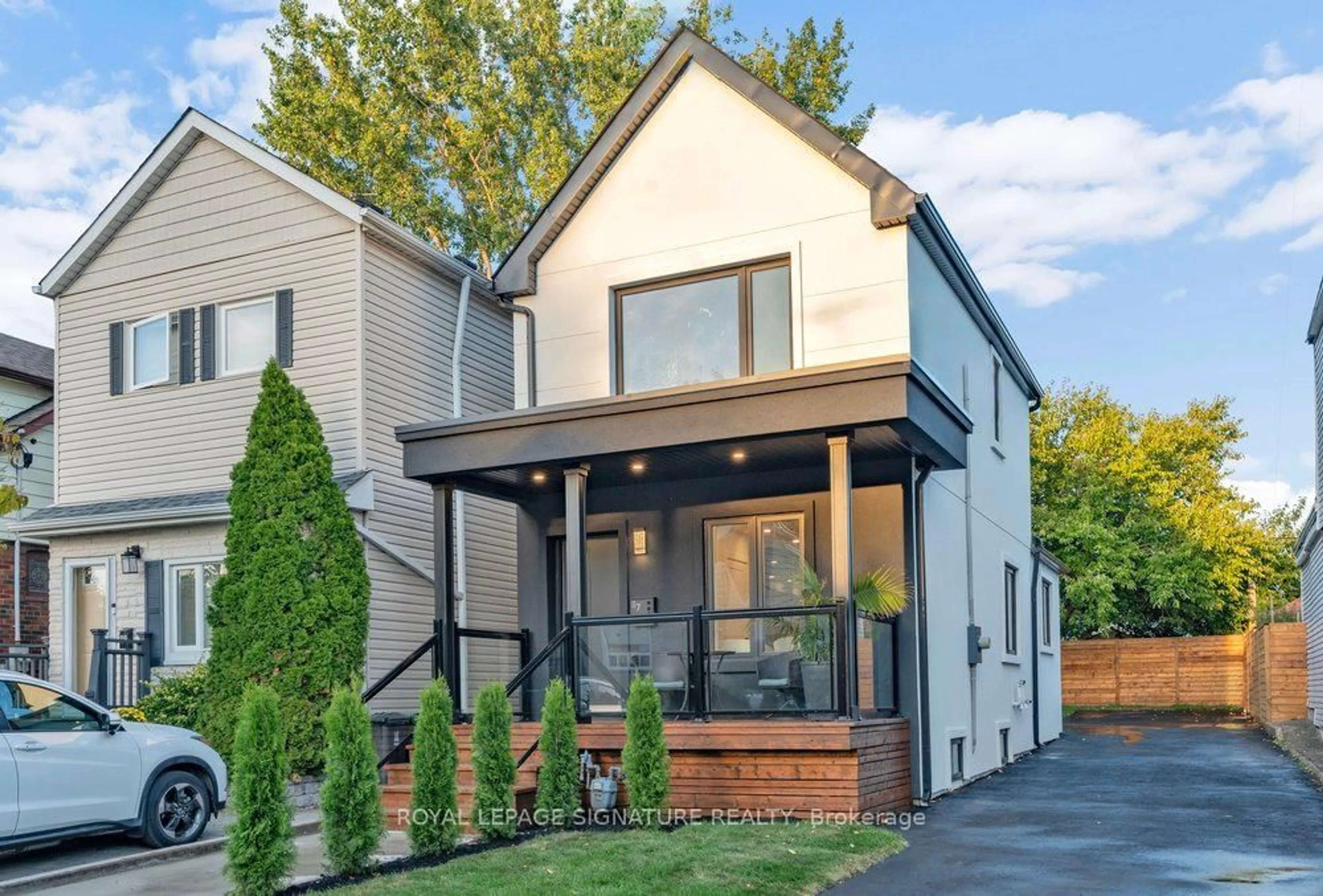 Home with brick exterior material, street for 87 Wiley Ave, Toronto Ontario M4J 3W5