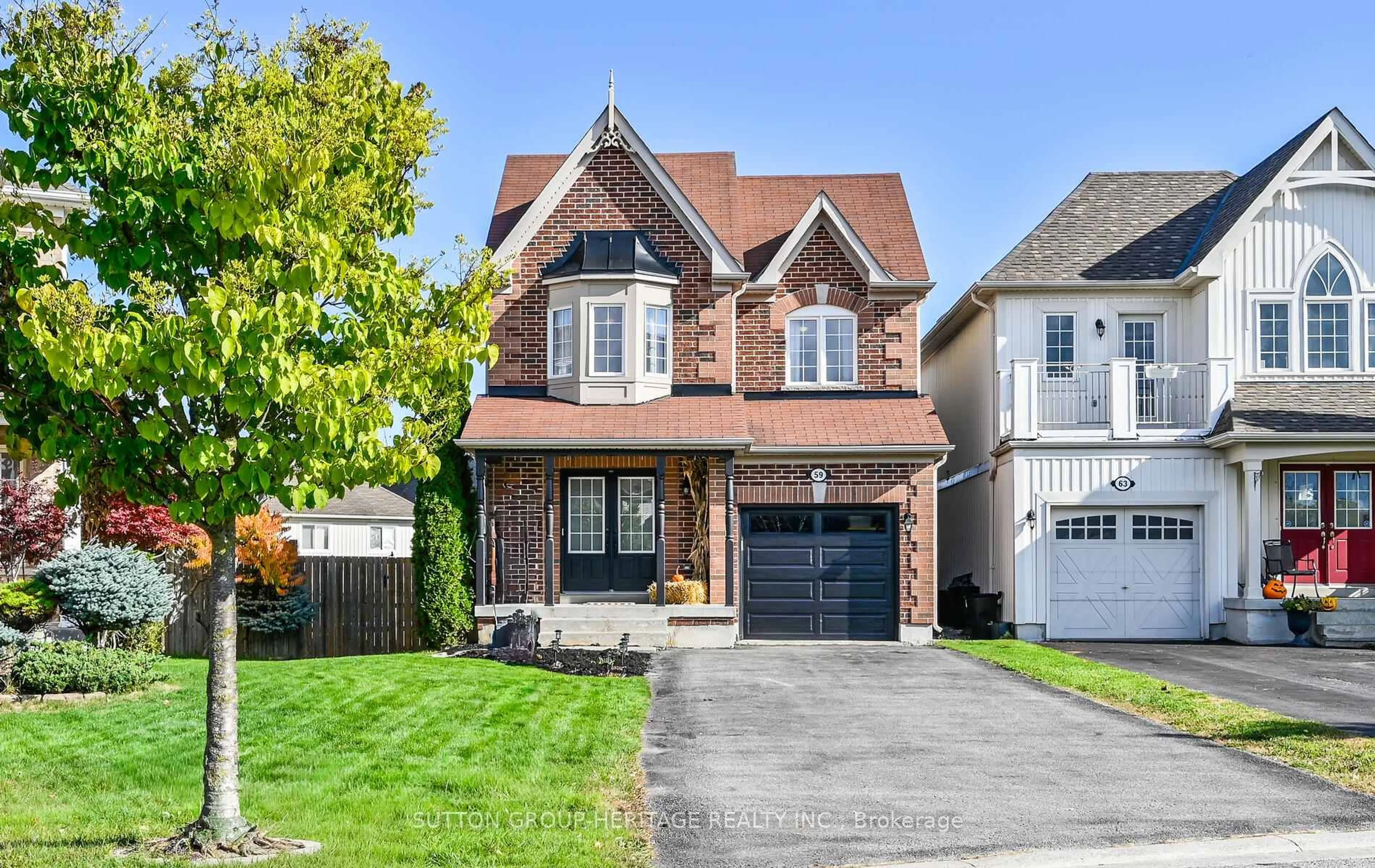 Home with brick exterior material, street for 59 Allworth Cres, Clarington Ontario L1C 0B3