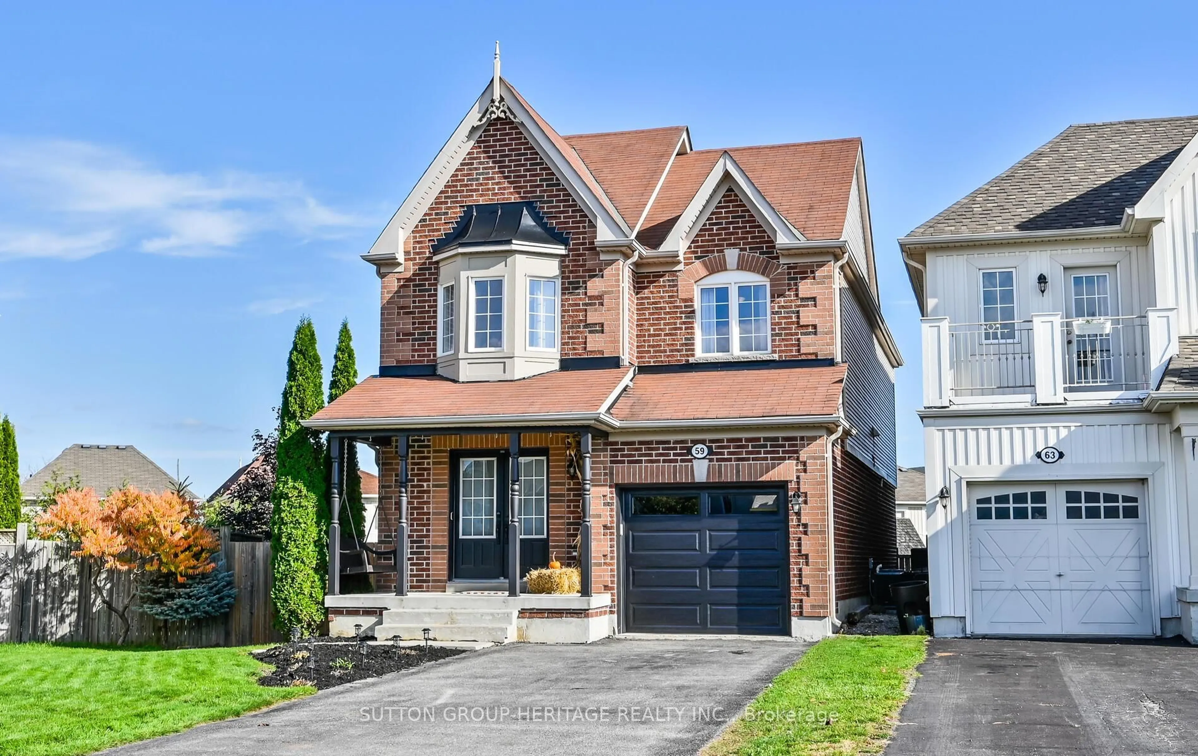 Home with brick exterior material, street for 59 Allworth Cres, Clarington Ontario L1C 0B3