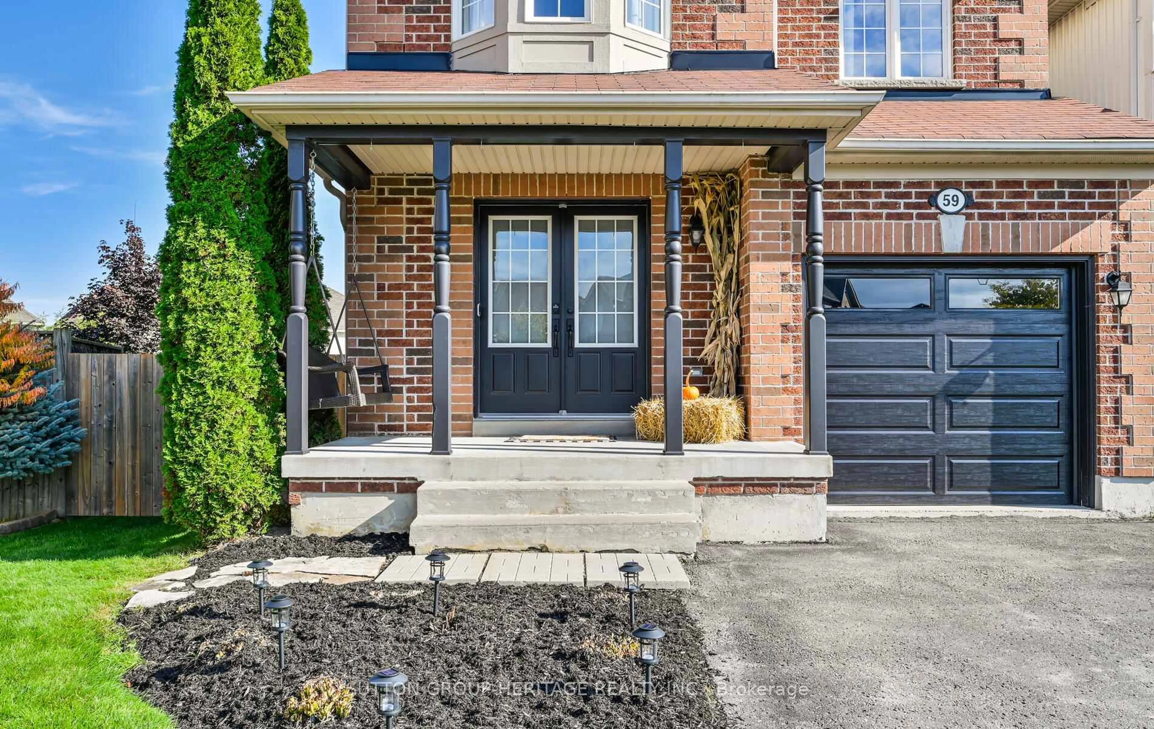 Home with brick exterior material, street for 59 Allworth Cres, Clarington Ontario L1C 0B3