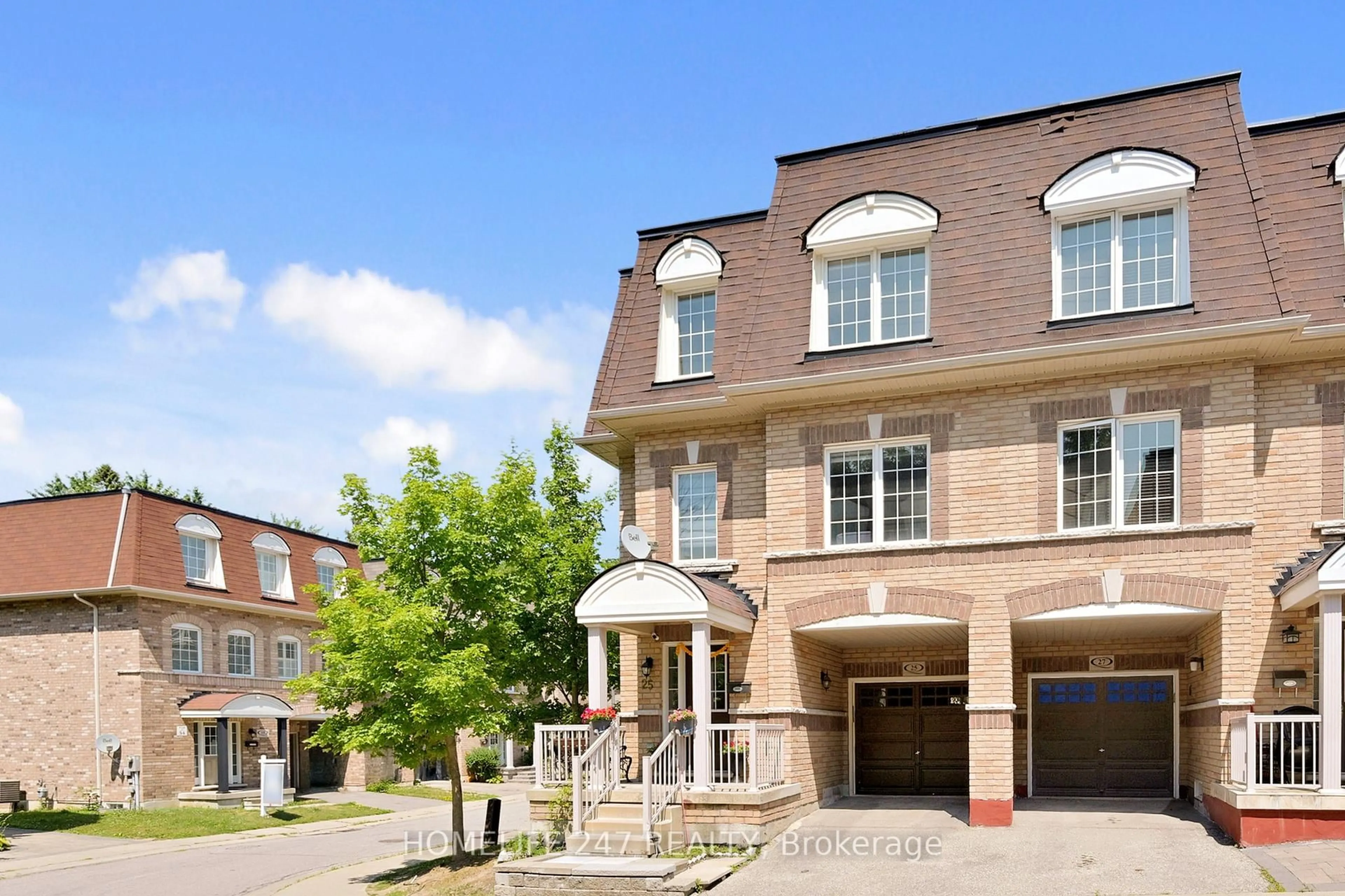 Home with brick exterior material, street for 25 Jeremiah Lane, Toronto Ontario M1J 0A3
