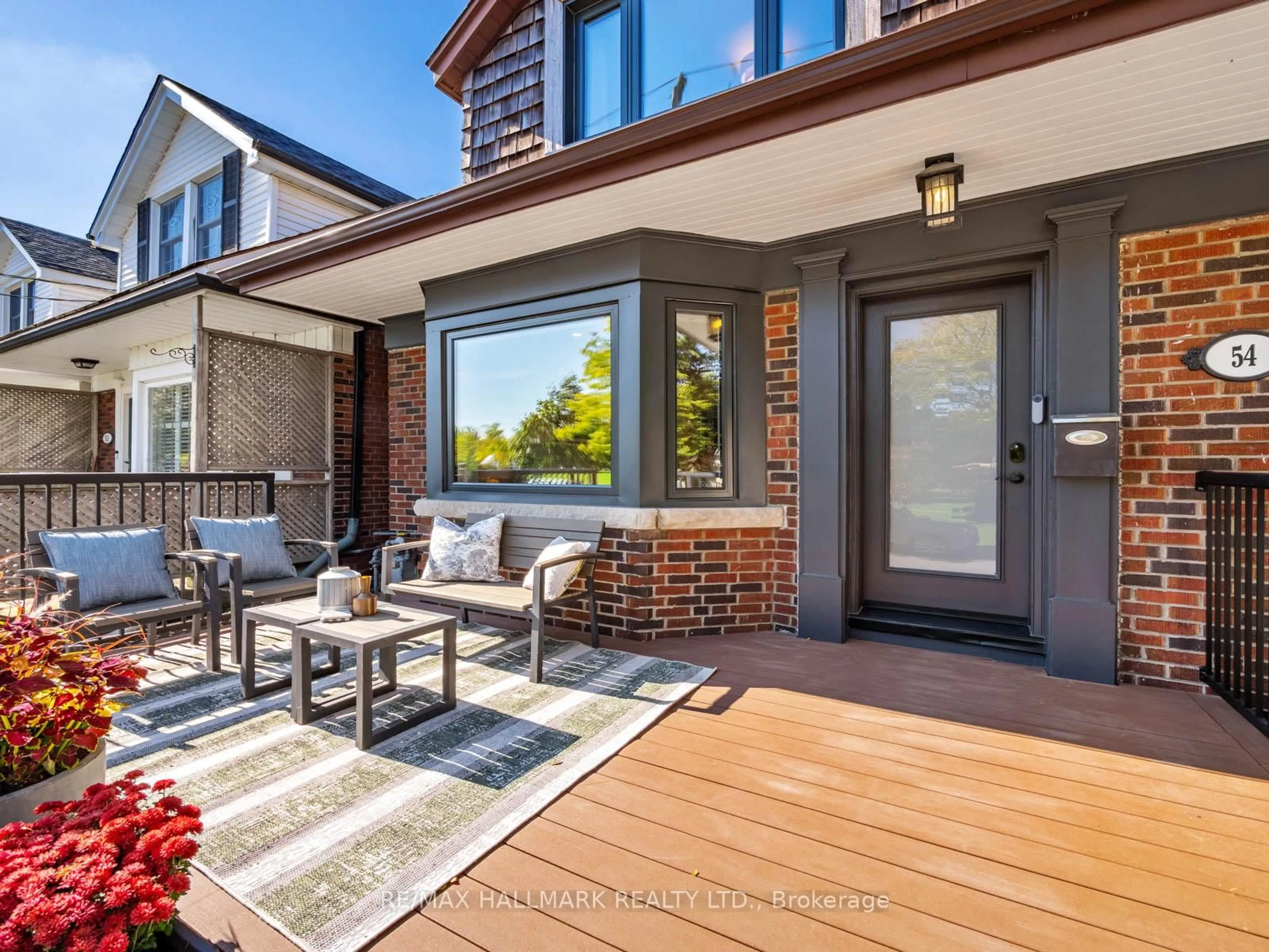 Home with brick exterior material, street for 54 Avonlea Blvd, Toronto Ontario M4C 5E5