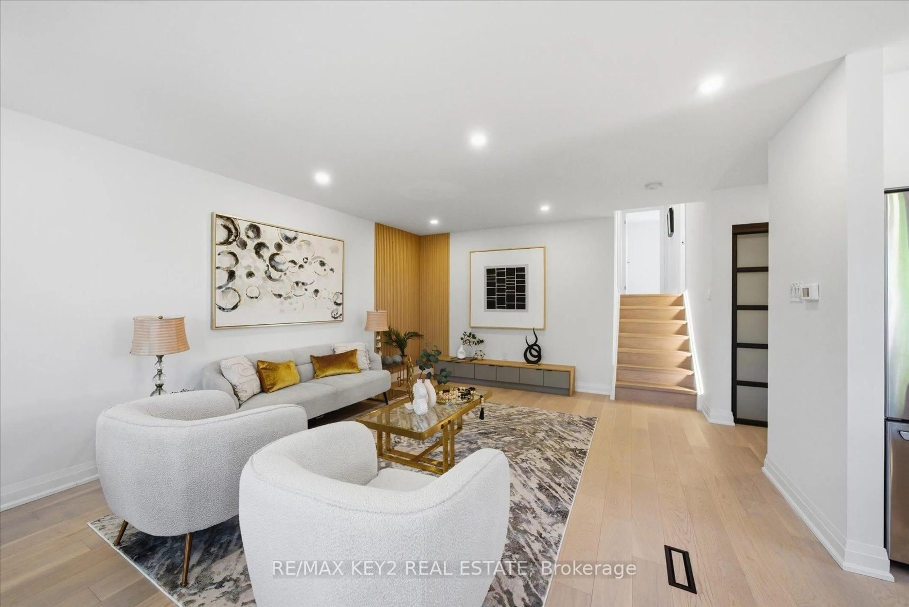 Living room with furniture, unknown for 73 Glen Springs Dr, Toronto Ontario M1W 1X7