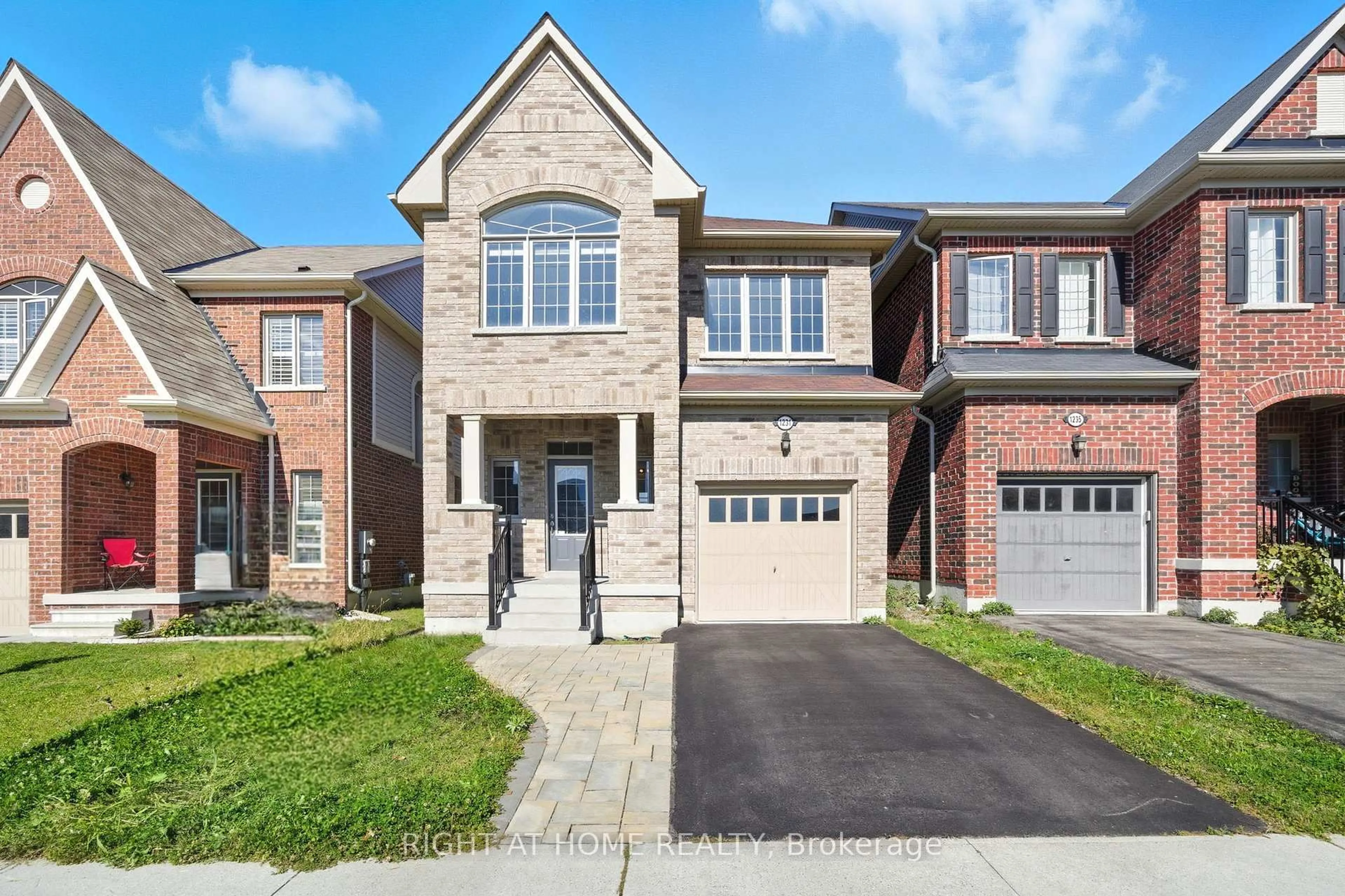 Home with brick exterior material, street for 1231 Graham Clapp Ave, Oshawa Ontario L1H 8L7