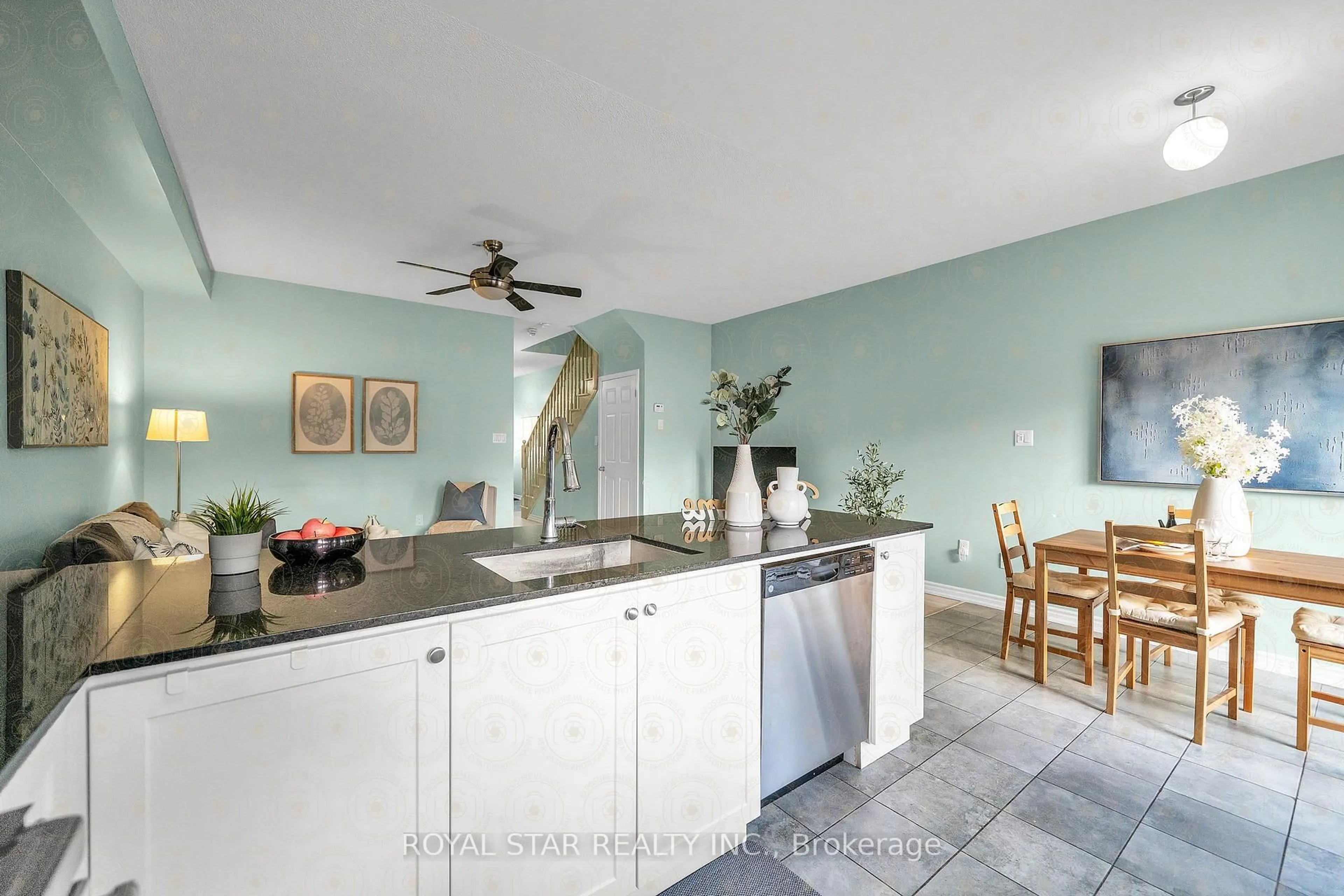 Open concept kitchen, unknown for 30 Prospect Way, Whitby Ontario L1N 0L4