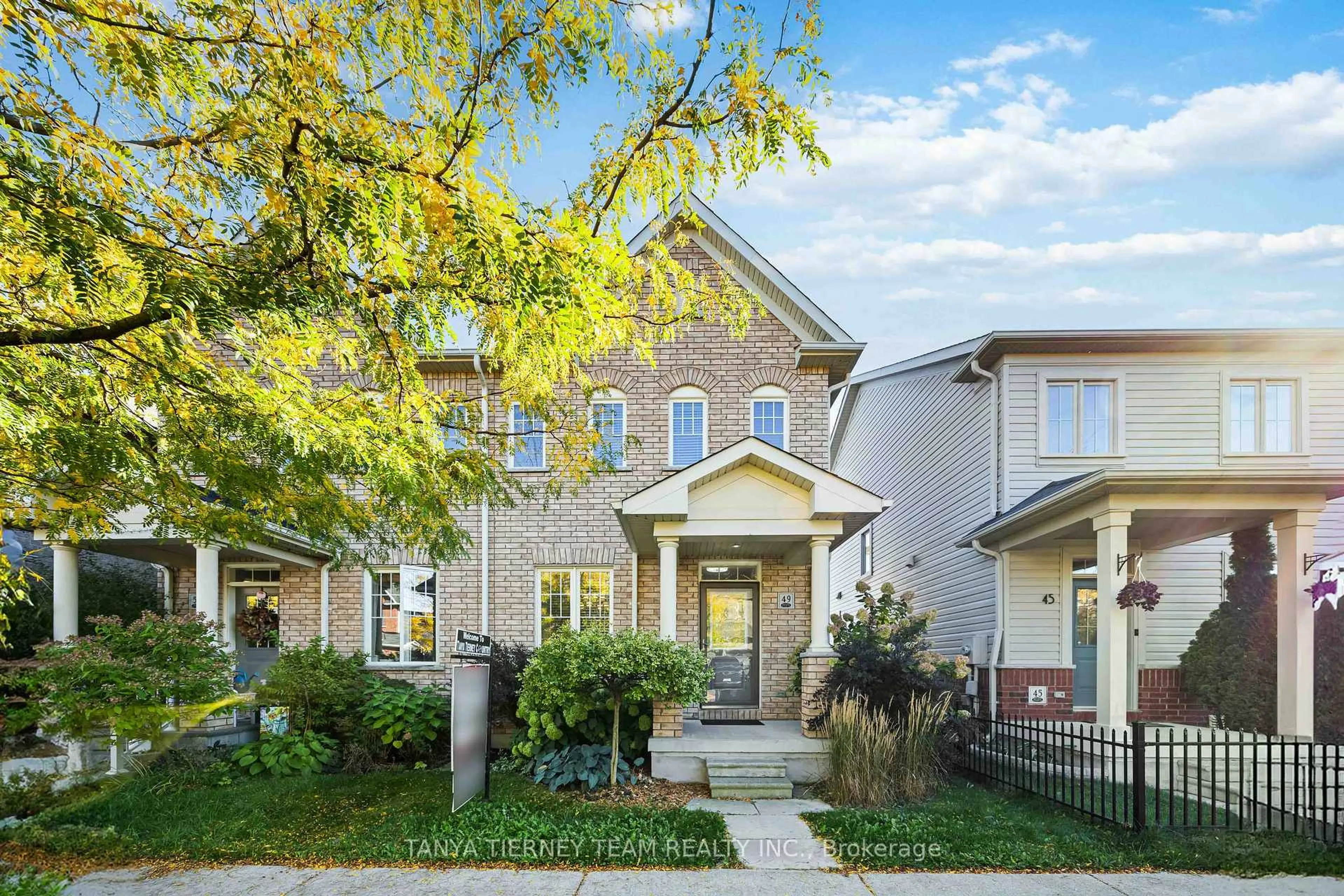 Home with brick exterior material, street for 49 Ted Miller Cres, Clarington Ontario L2N 1E7