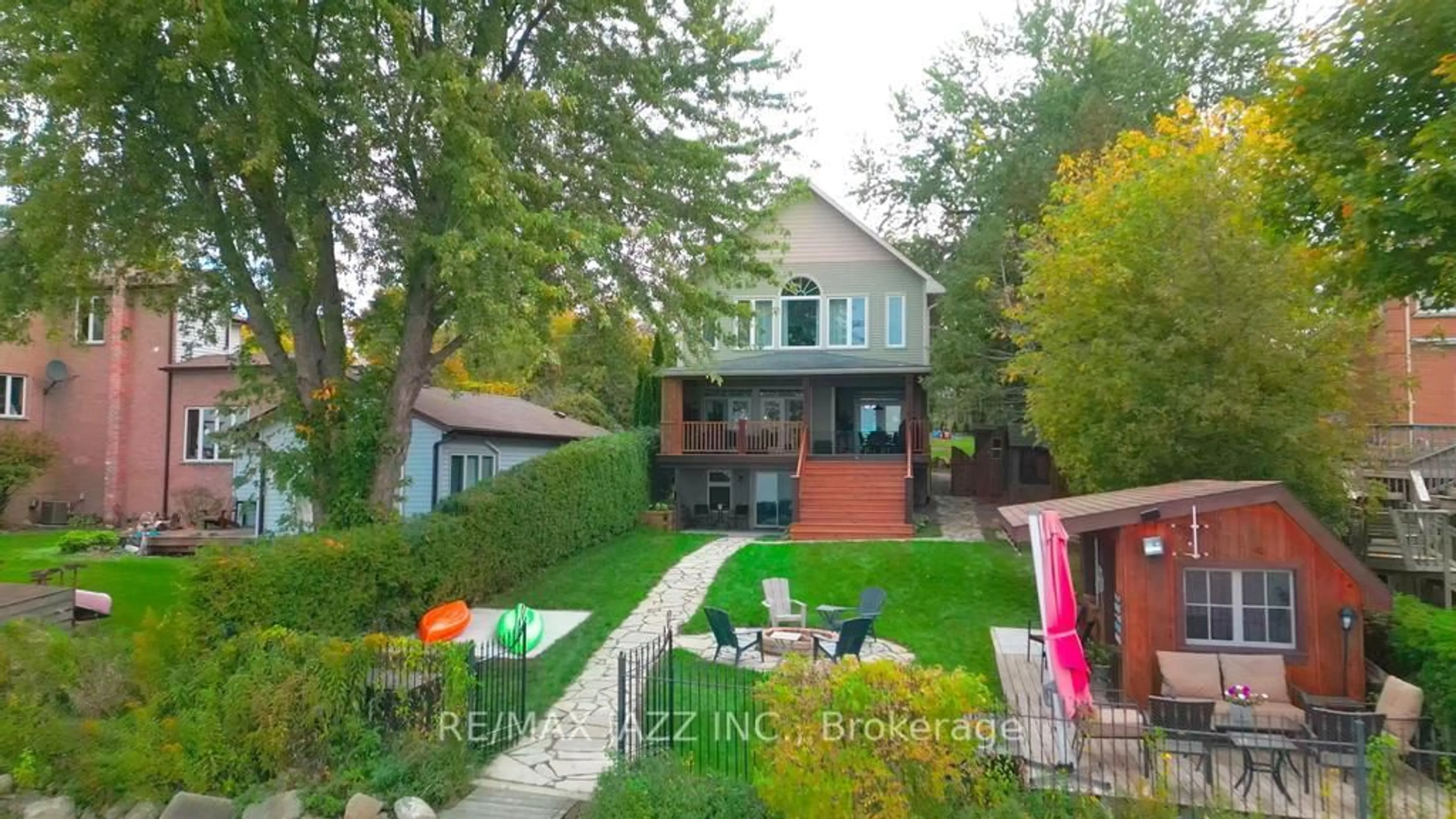 A pic from outside/outdoor area/front of a property/back of a property/a pic from drone, street for 122 Morris Lane, Scugog Ontario L0B 1L0