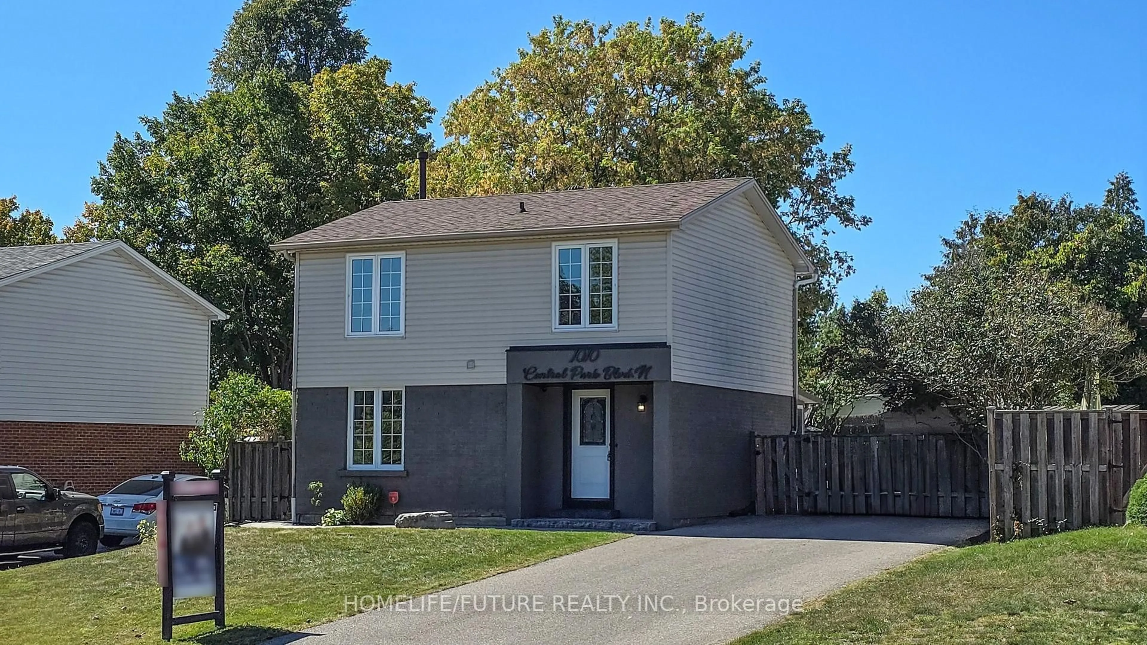 Home with brick exterior material, street for 1010 Central Park Blvd, Oshawa Ontario L1G 7A6