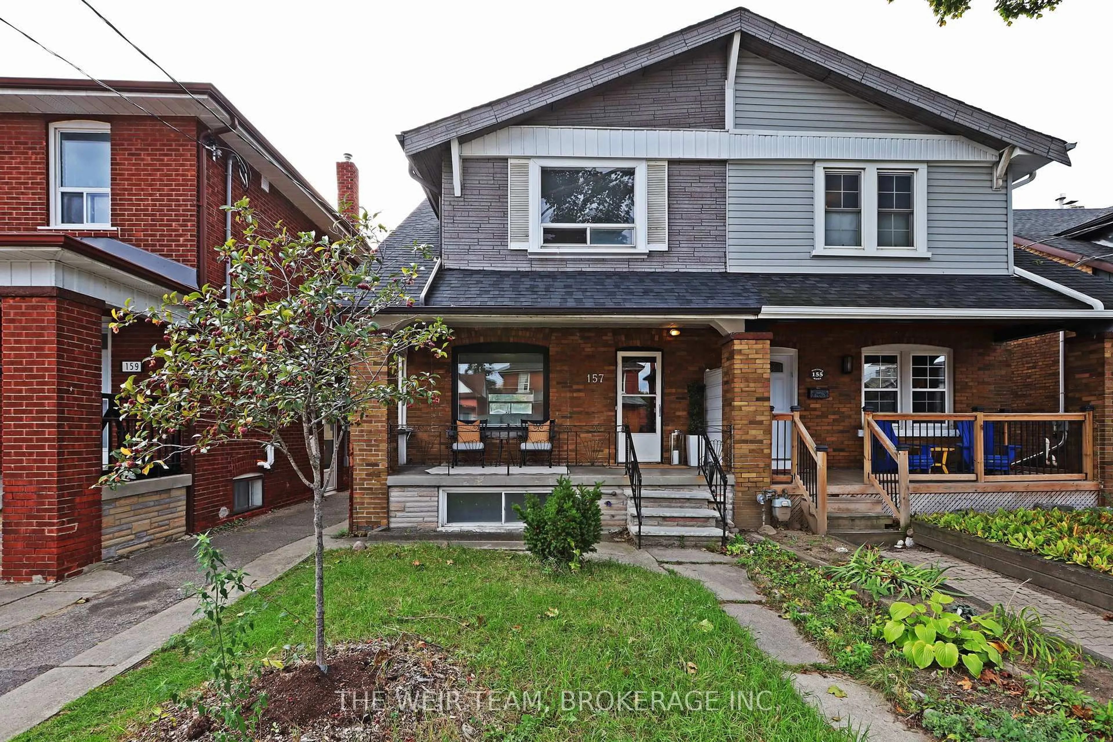 Home with brick exterior material, street for 157 Mortimer Ave, Toronto Ontario M4J 2C4