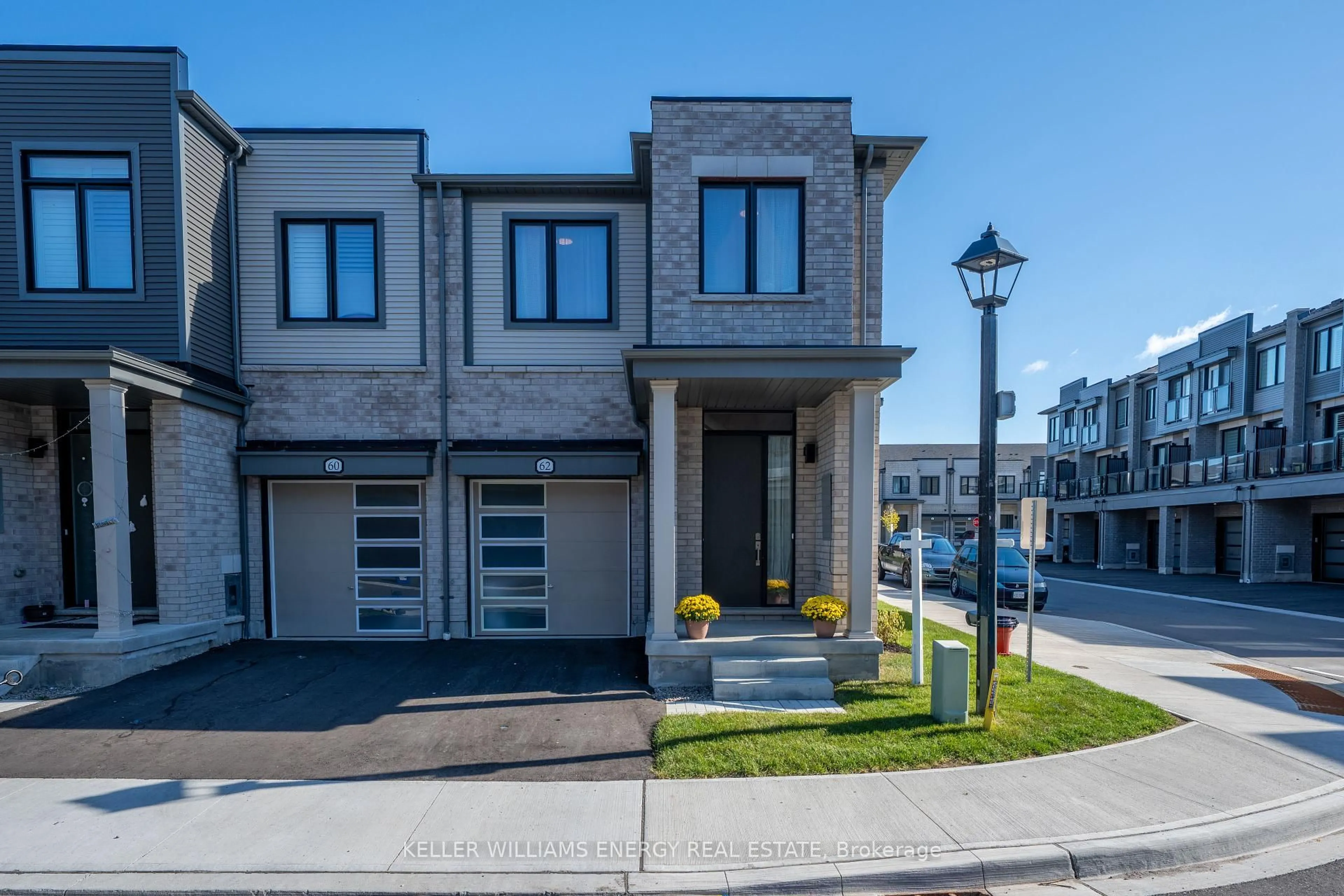 Home with brick exterior material, street for 62 Sorbara Way, Whitby Ontario L1M 0M4