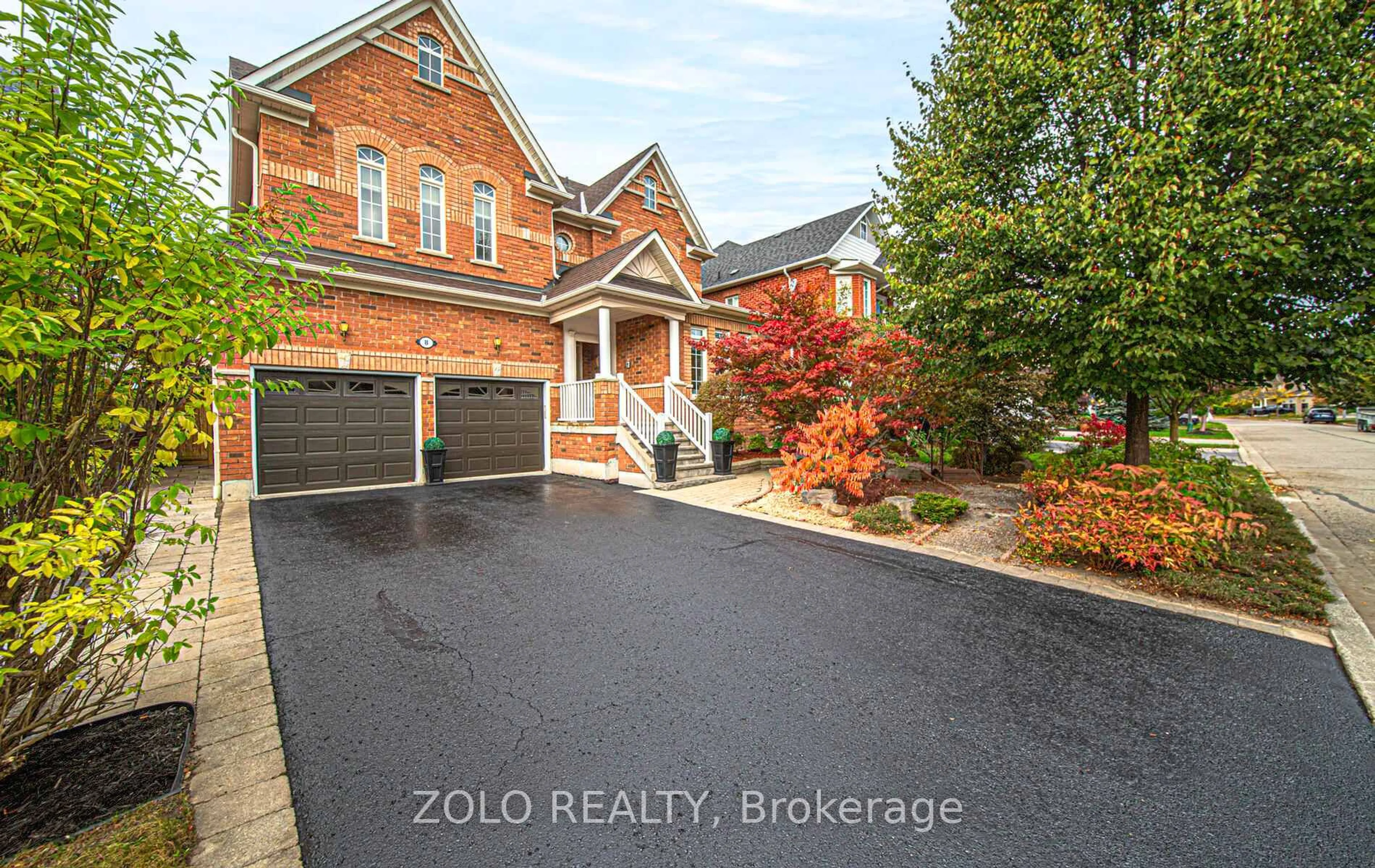 Home with brick exterior material, street for 8 Covington Dr, Whitby Ontario L1M 2K4