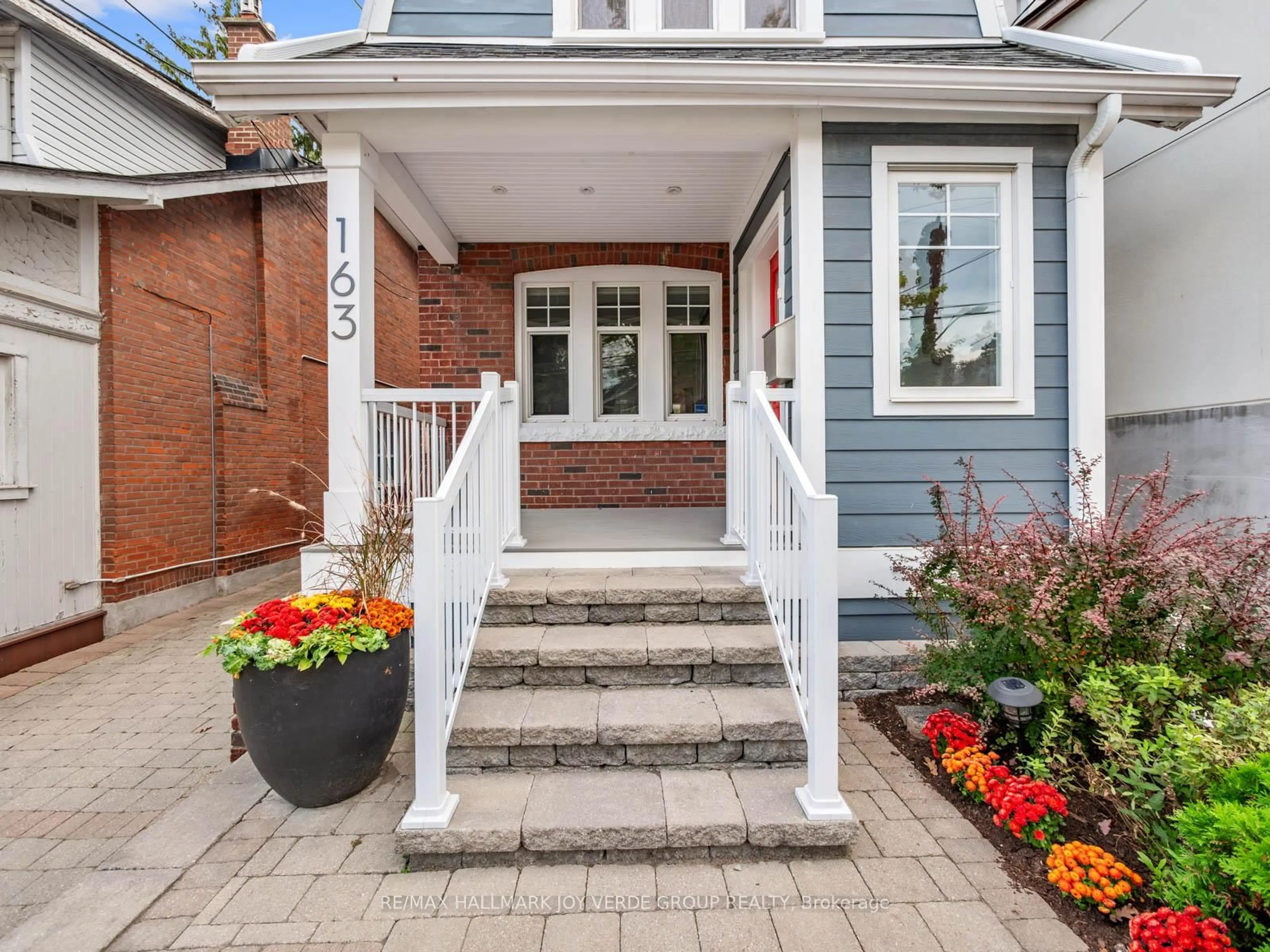 Home with brick exterior material, street for 163 Courcelette Rd, Toronto Ontario M1N 2T1