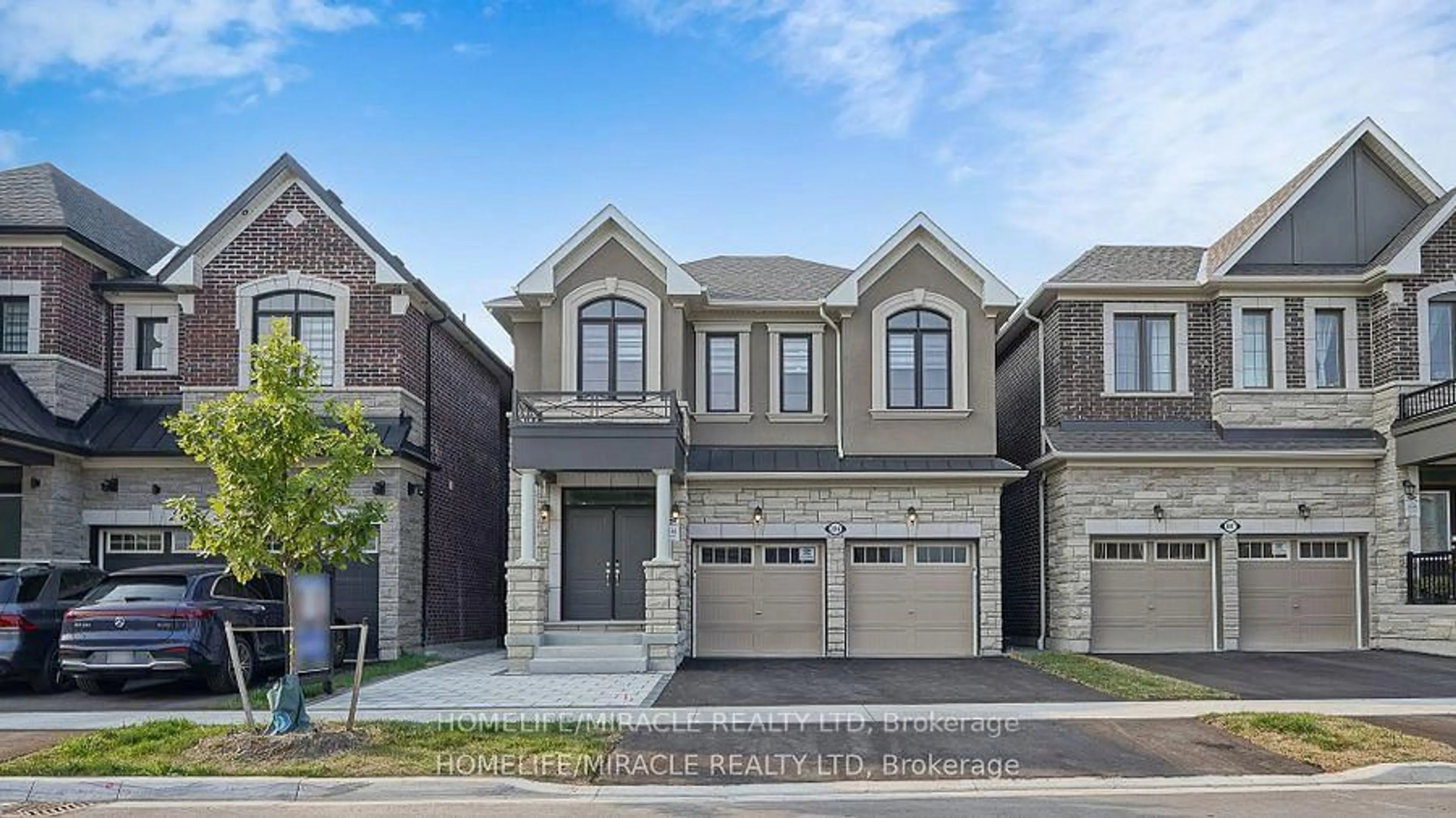 Home with brick exterior material, street for 2849 Foxden Sq, Pickering Ontario L1X 0N9