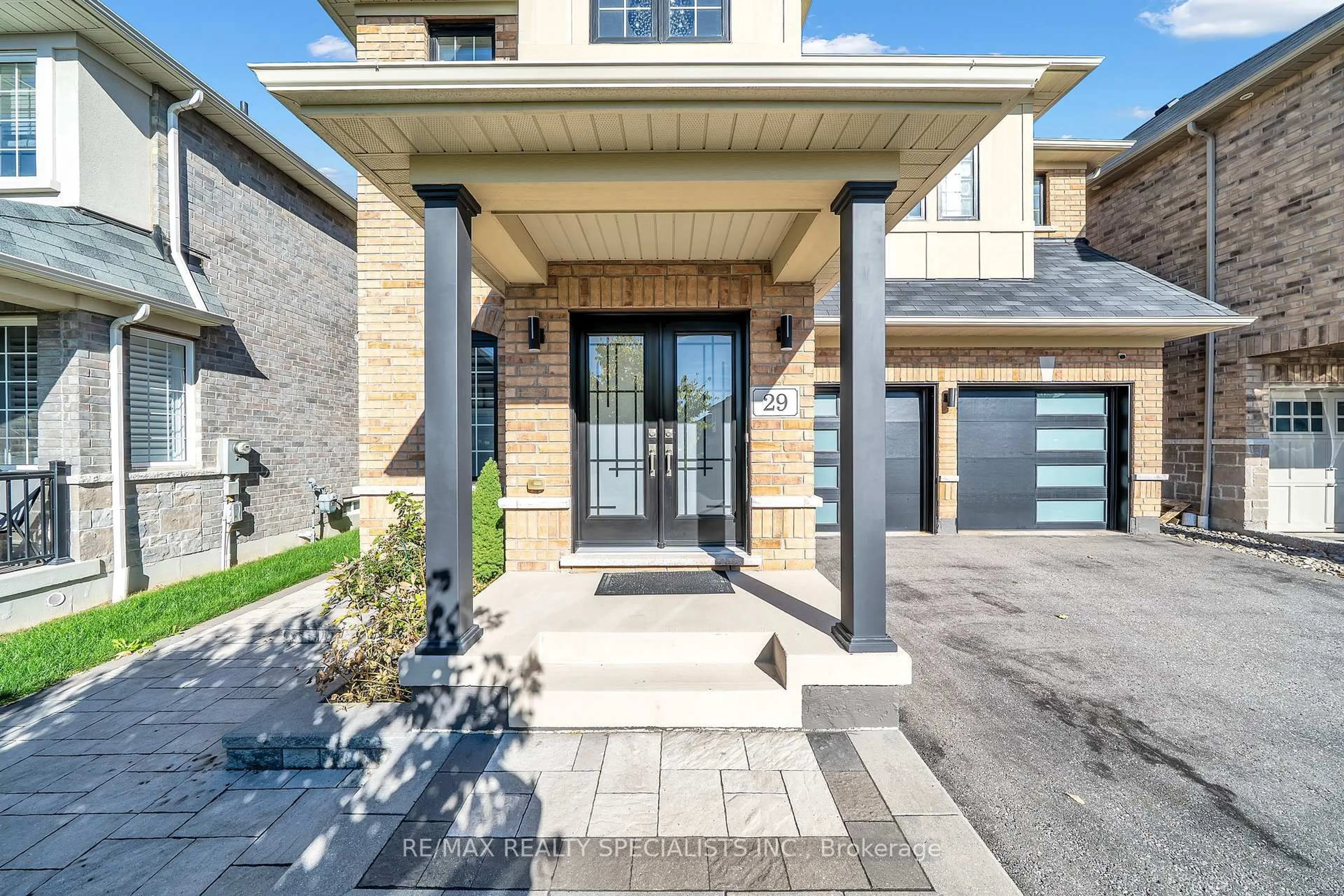 Home with brick exterior material, street for 29 Skelton Cres, Ajax Ontario L1Z 1R4