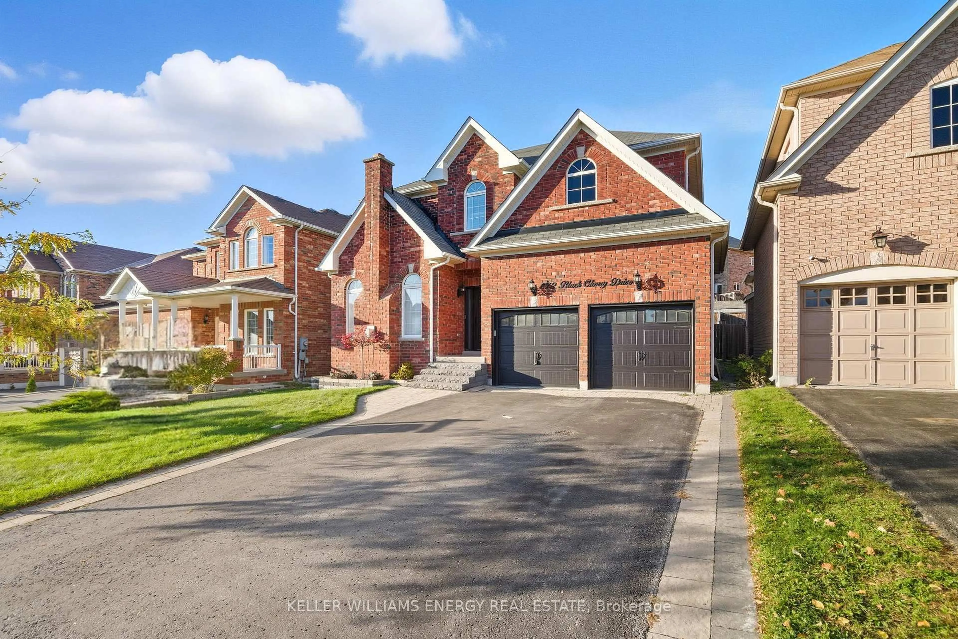Home with brick exterior material, street for 872 Black Cherry Dr, Oshawa Ontario L1K 0P5