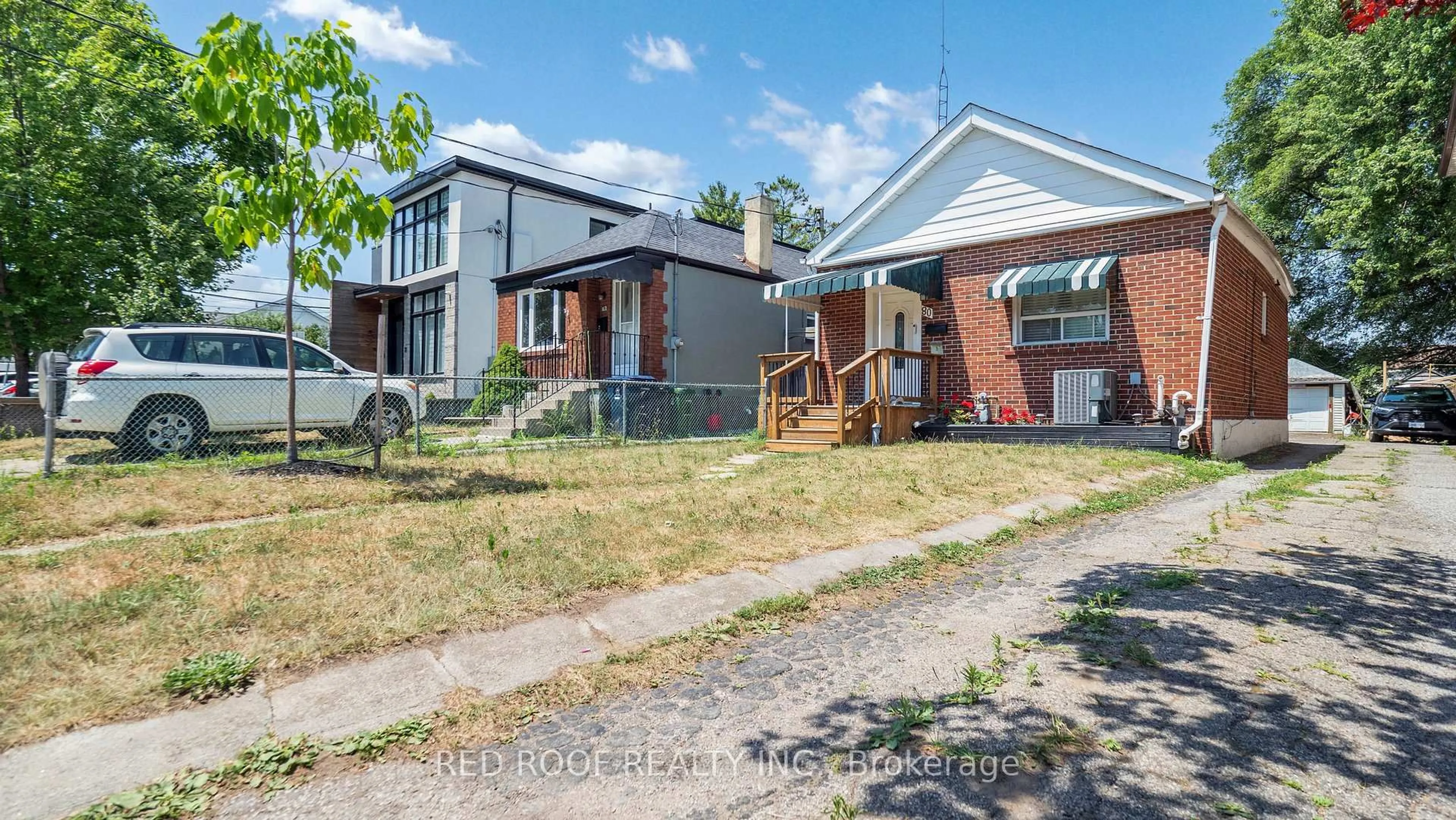 Home with brick exterior material, street for 80 Dunkirk Rd, Toronto Ontario M4C 2M6