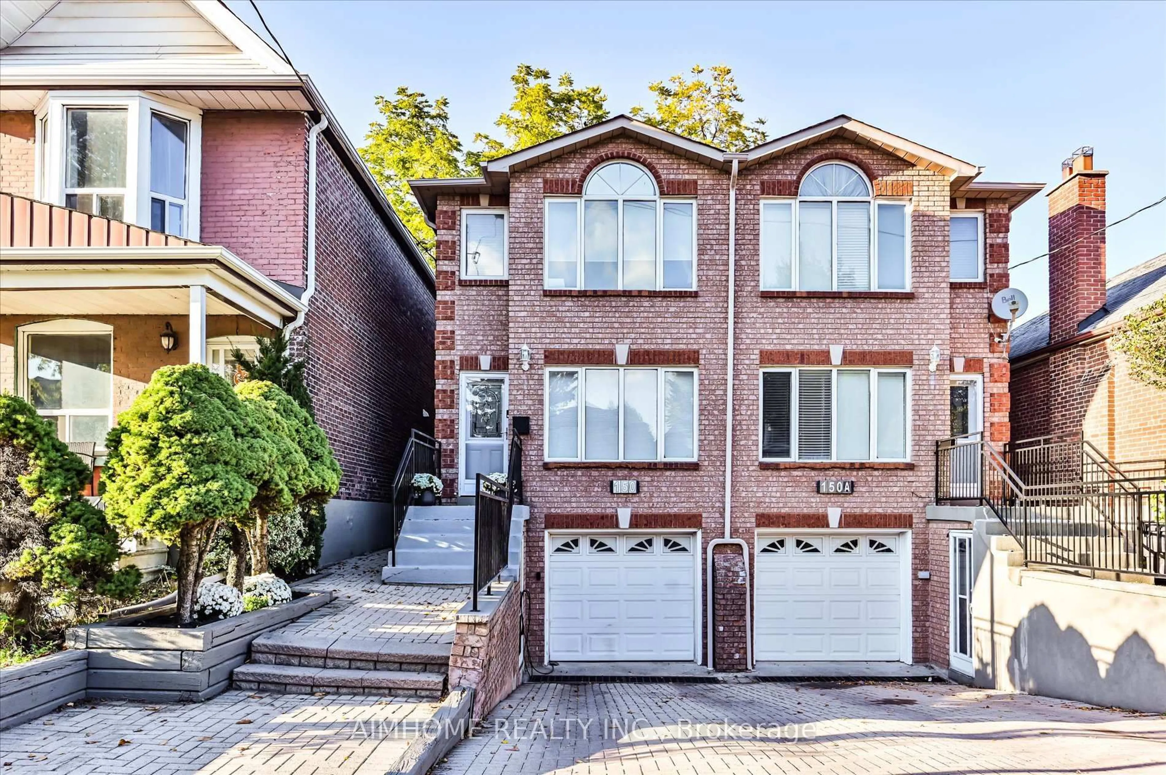Home with brick exterior material, street for 150 Gowan Ave, Toronto Ontario M4J 2K6