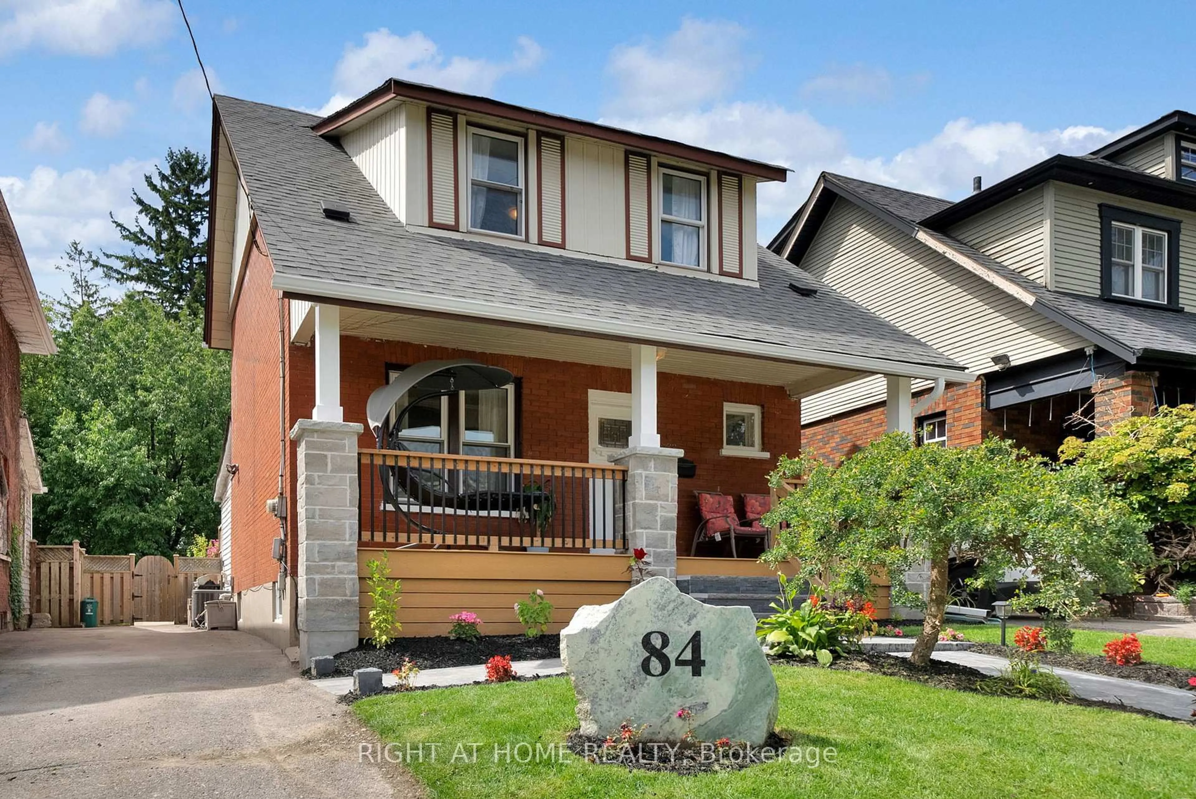 Home with brick exterior material, street for 84 Oshawa Blvd, Oshawa Ontario L1G 5V6
